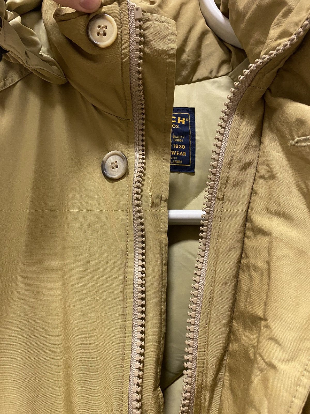 Vintage × Woolrich Woolen Mills Woolrich John Rich and Bros Down Mustard Made in USA Parka Size US XL / EU 56 / 4 - 21 Thumbnail