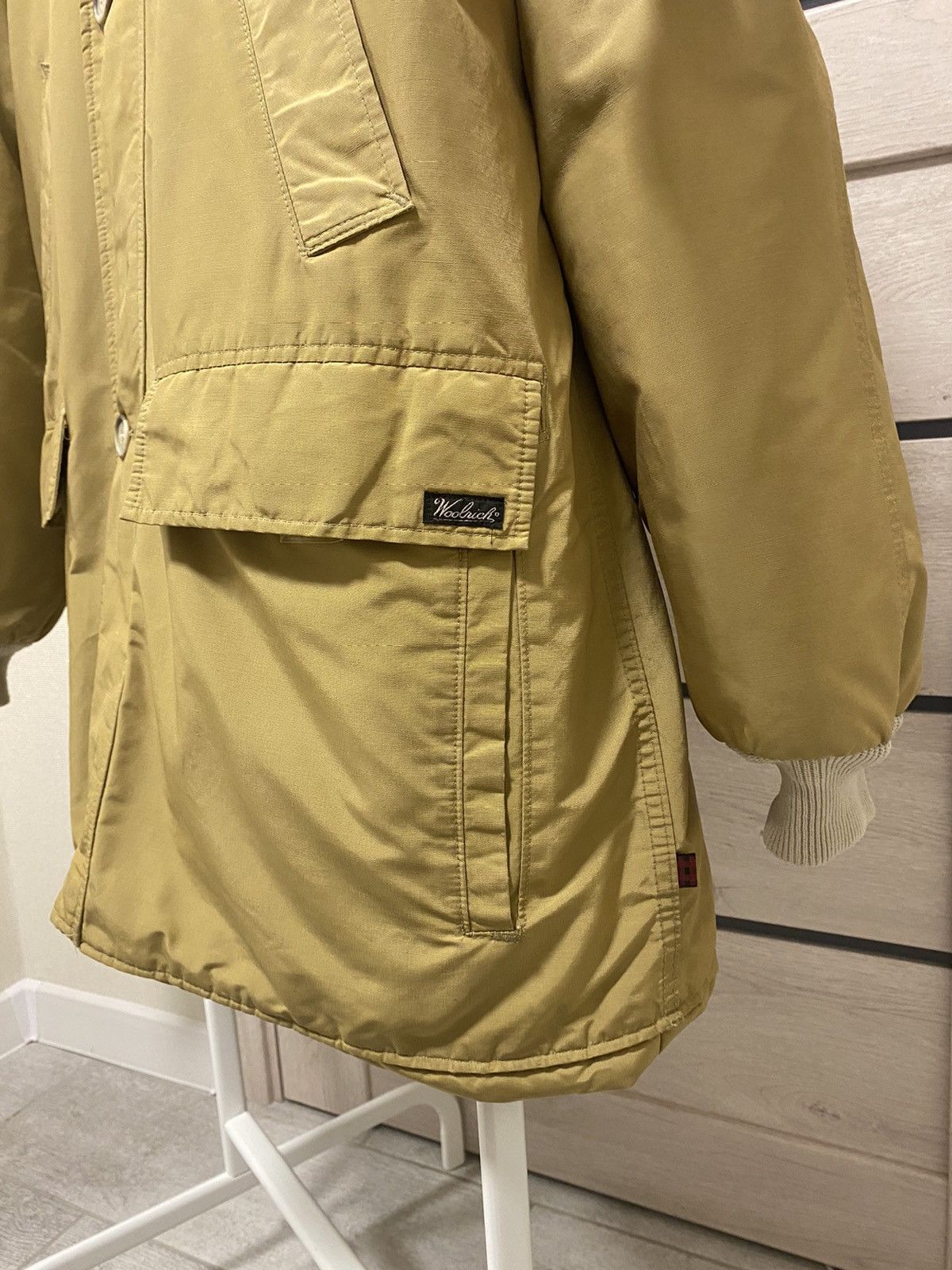 Vintage × Woolrich Woolen Mills Woolrich John Rich and Bros Down Mustard Made in USA Parka Size US XL / EU 56 / 4 - 10 Thumbnail