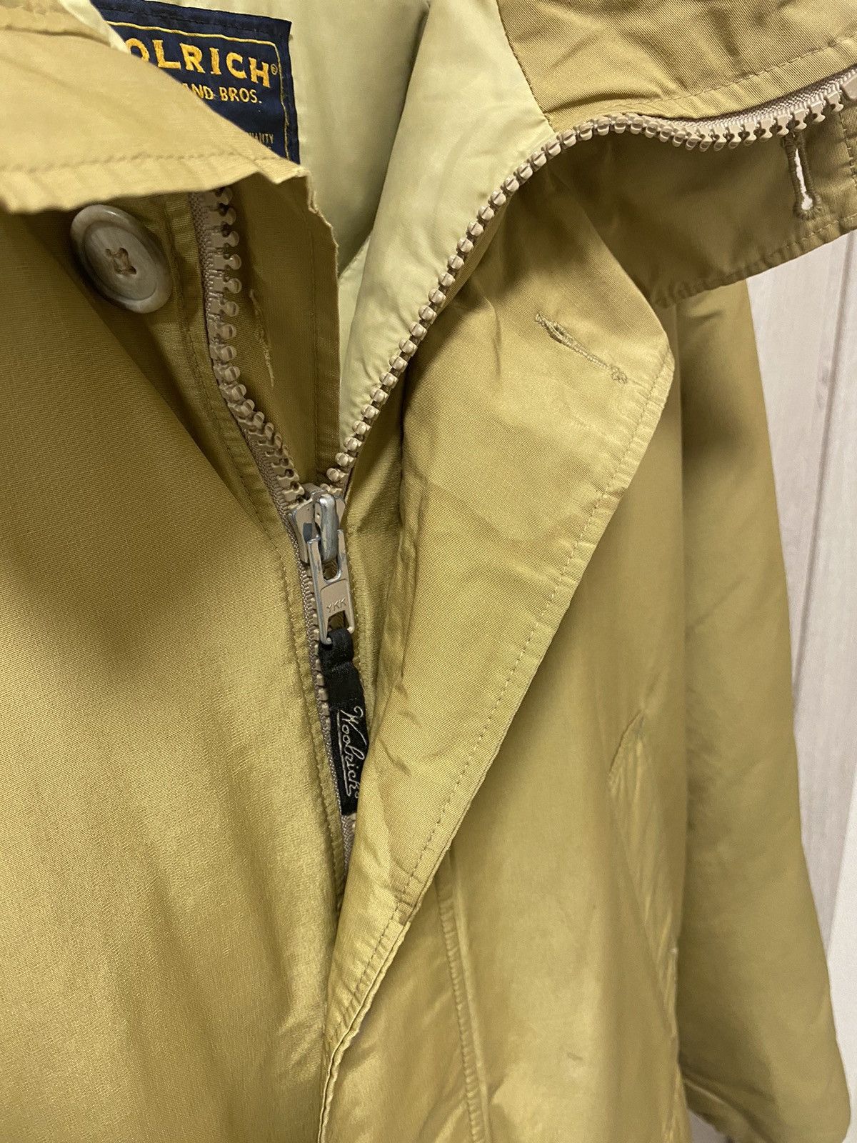 Vintage × Woolrich Woolen Mills Woolrich John Rich and Bros Down Mustard Made in USA Parka Size US XL / EU 56 / 4 - 13 Thumbnail