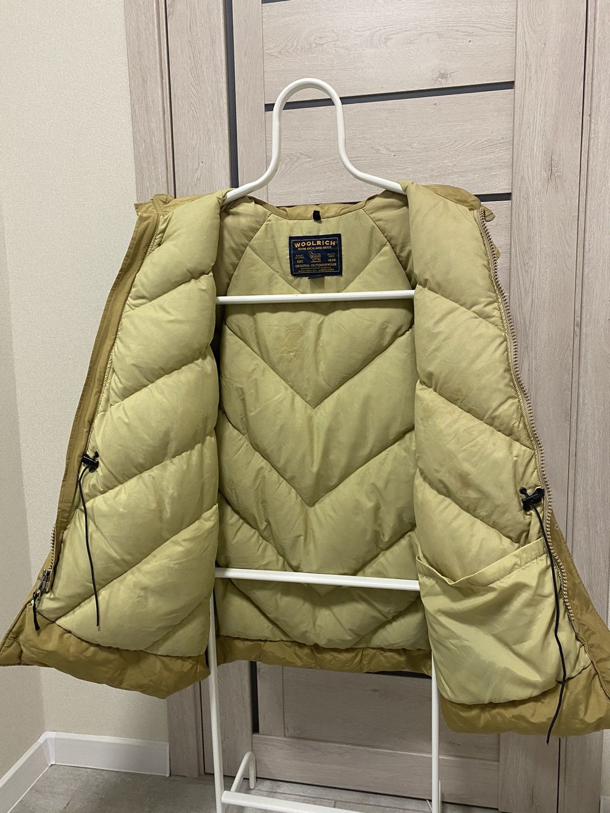 Vintage × Woolrich Woolen Mills Woolrich John Rich and Bros Down Mustard Made in USA Parka Size US XL / EU 56 / 4 - 23 Thumbnail