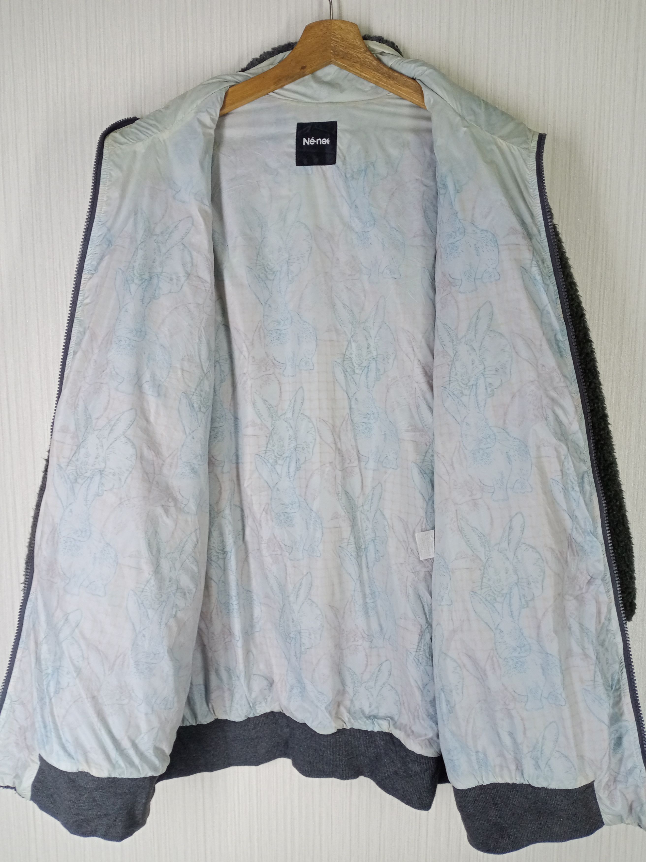Issey Miyake Vintage Issey Miyake Ne Net Fleece Zipper Jacket Size US XL / EU 56 / 4 - 12 Thumbnail