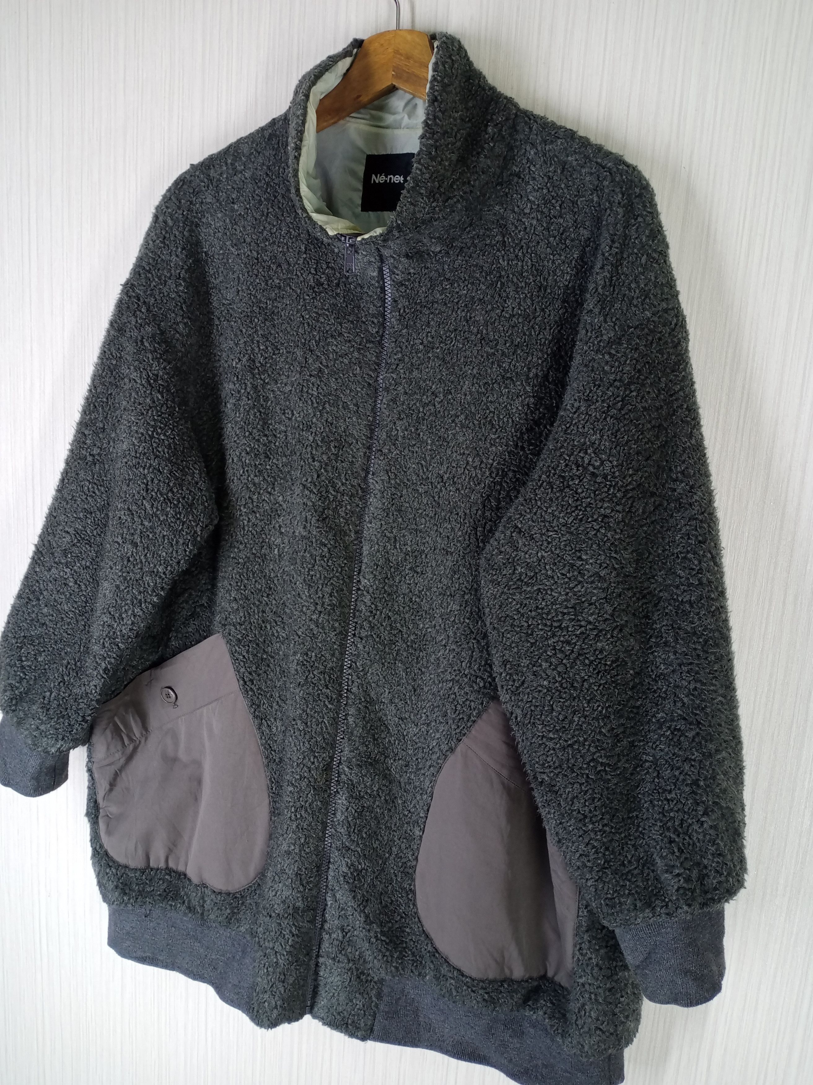 Issey Miyake Vintage Issey Miyake Ne Net Fleece Zipper Jacket Size US XL / EU 56 / 4 - 4 Thumbnail