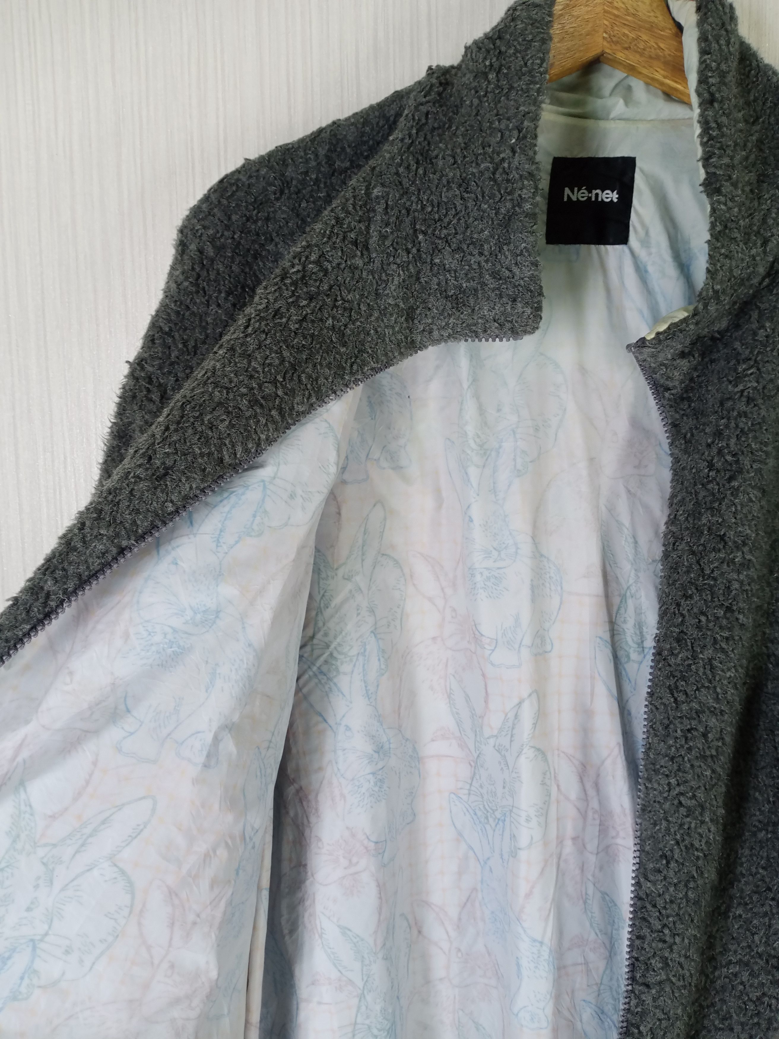 Issey Miyake Vintage Issey Miyake Ne Net Fleece Zipper Jacket Size US XL / EU 56 / 4 - 7 Thumbnail