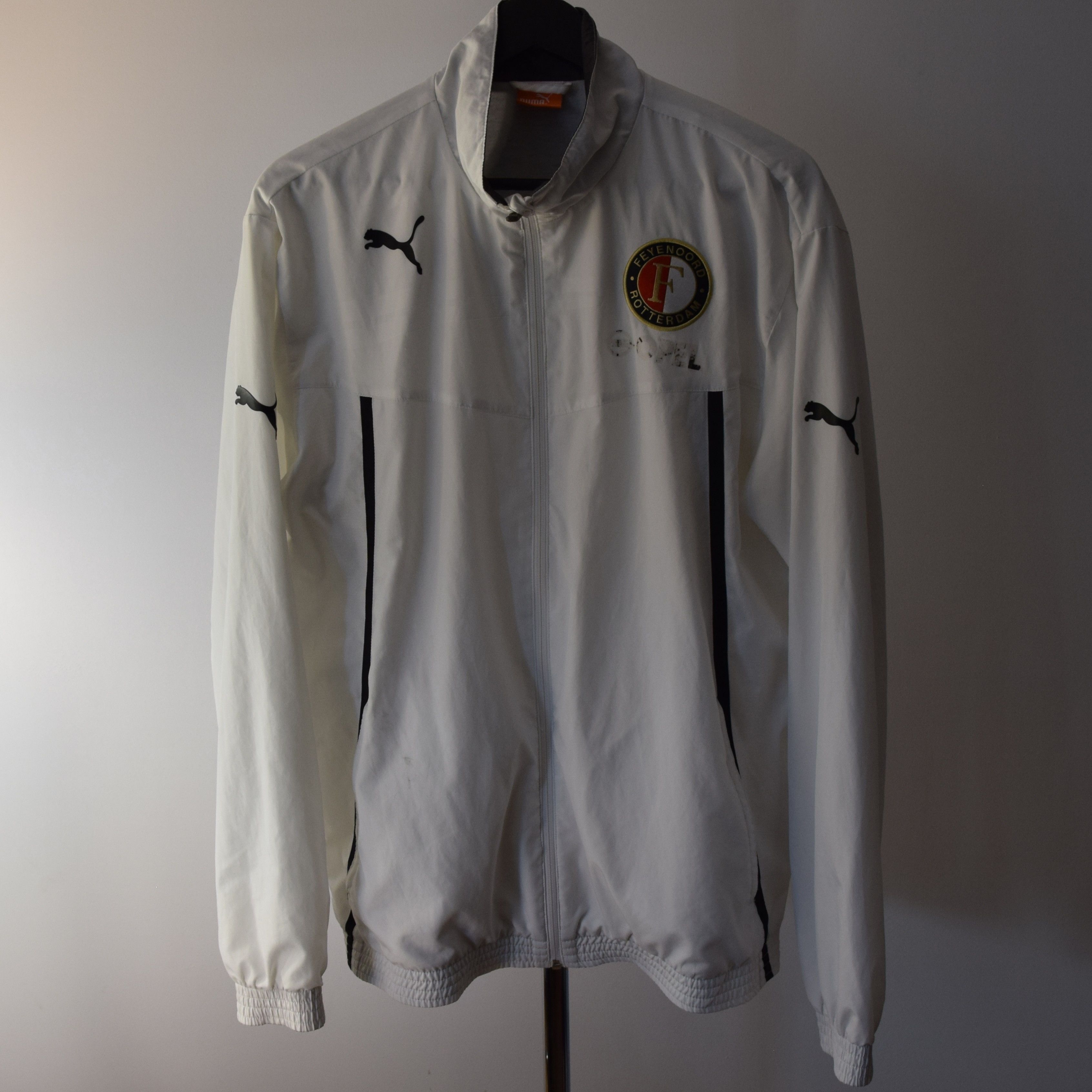 Puma Feyenoord ROTTERDAM SOCCER JERSEY XLTrack Top Jacket Size US XL / EU 56 / 4 - 4 Thumbnail