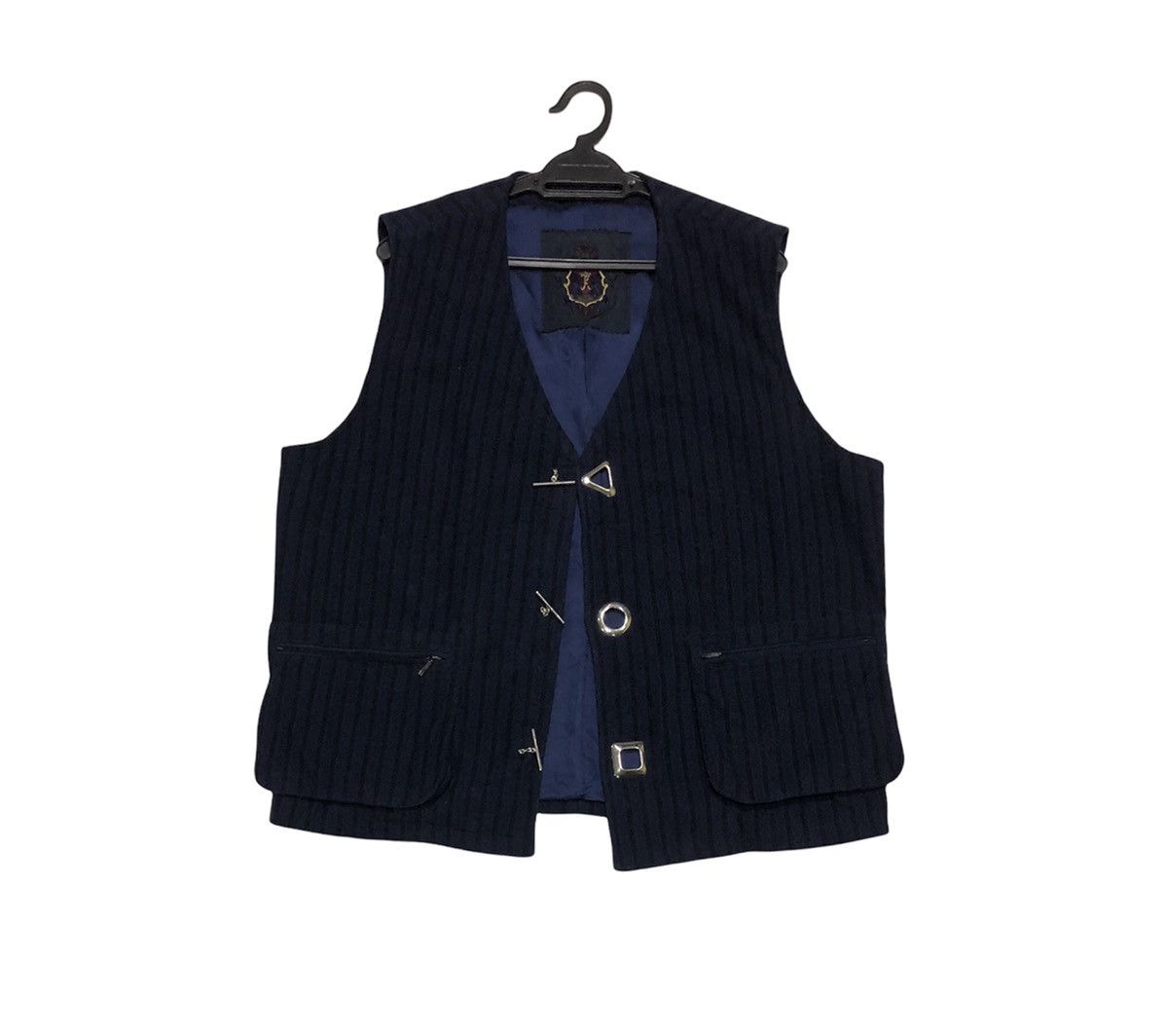 Roberta di Camerino Roberta di camerino Striped Corduroy Vest Jacket Size US M / EU 48-50 / 2 - 2 Thumbnail