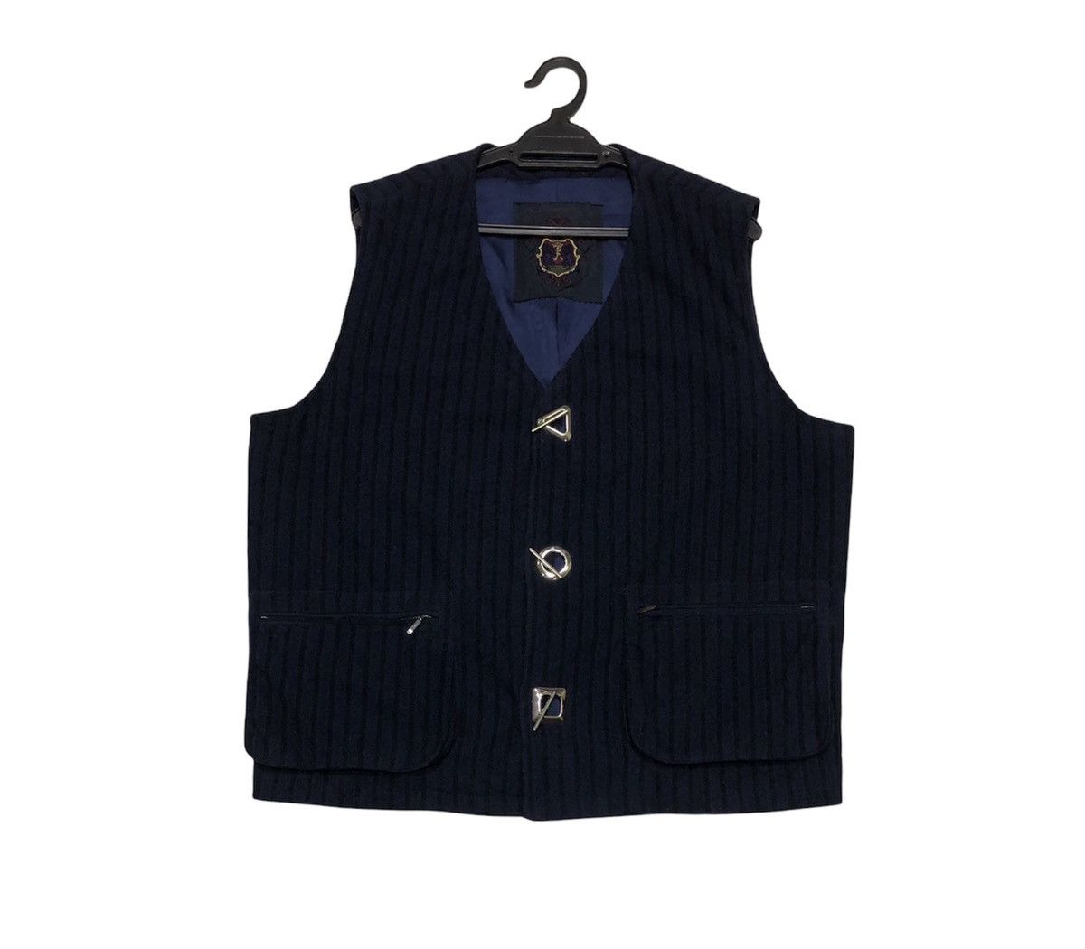 Roberta di Camerino Roberta di camerino Striped Corduroy Vest Jacket Size US M / EU 48-50 / 2 - 5 Thumbnail