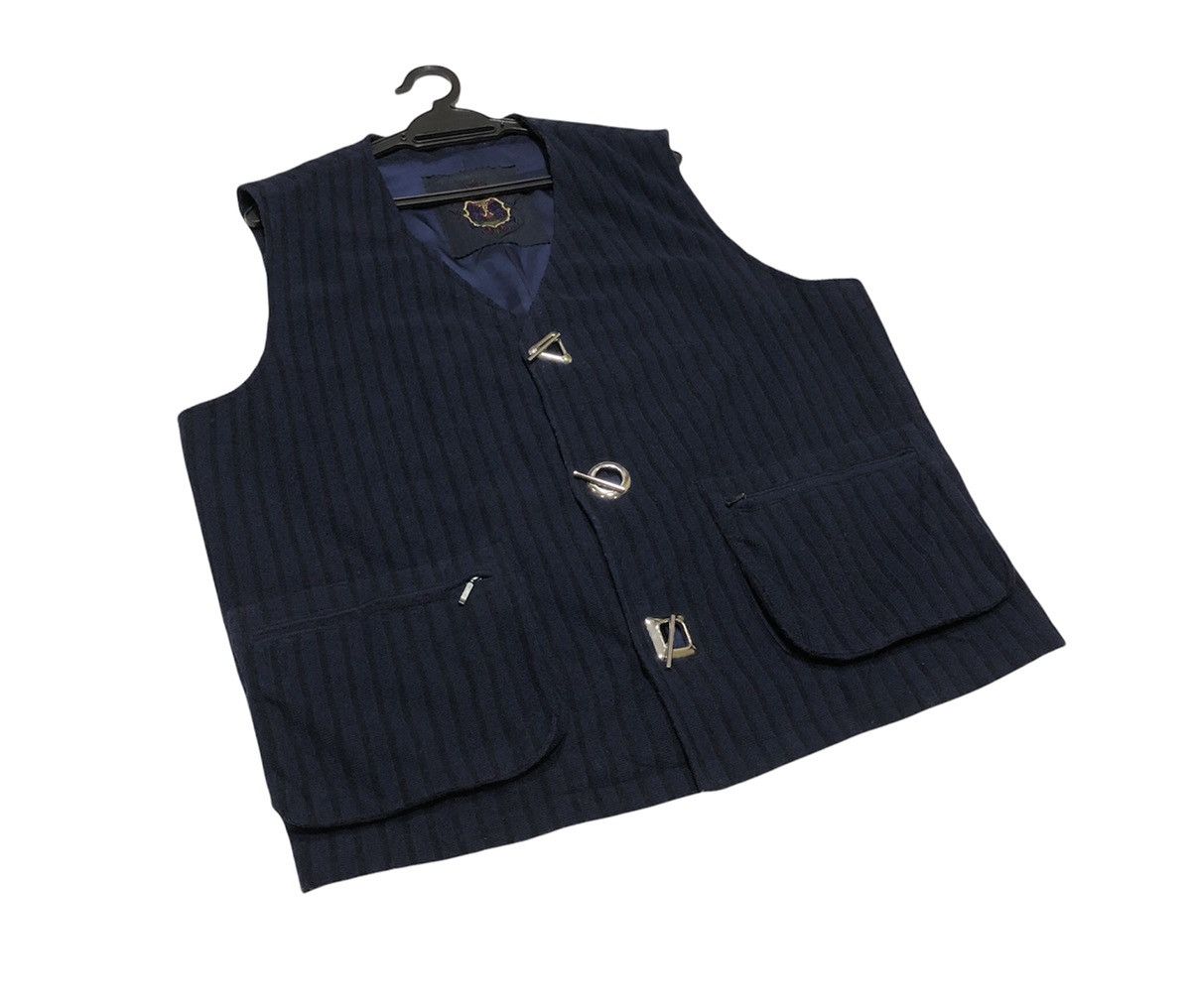 Roberta di Camerino Roberta di camerino Striped Corduroy Vest Jacket Size US M / EU 48-50 / 2 - 6 Thumbnail