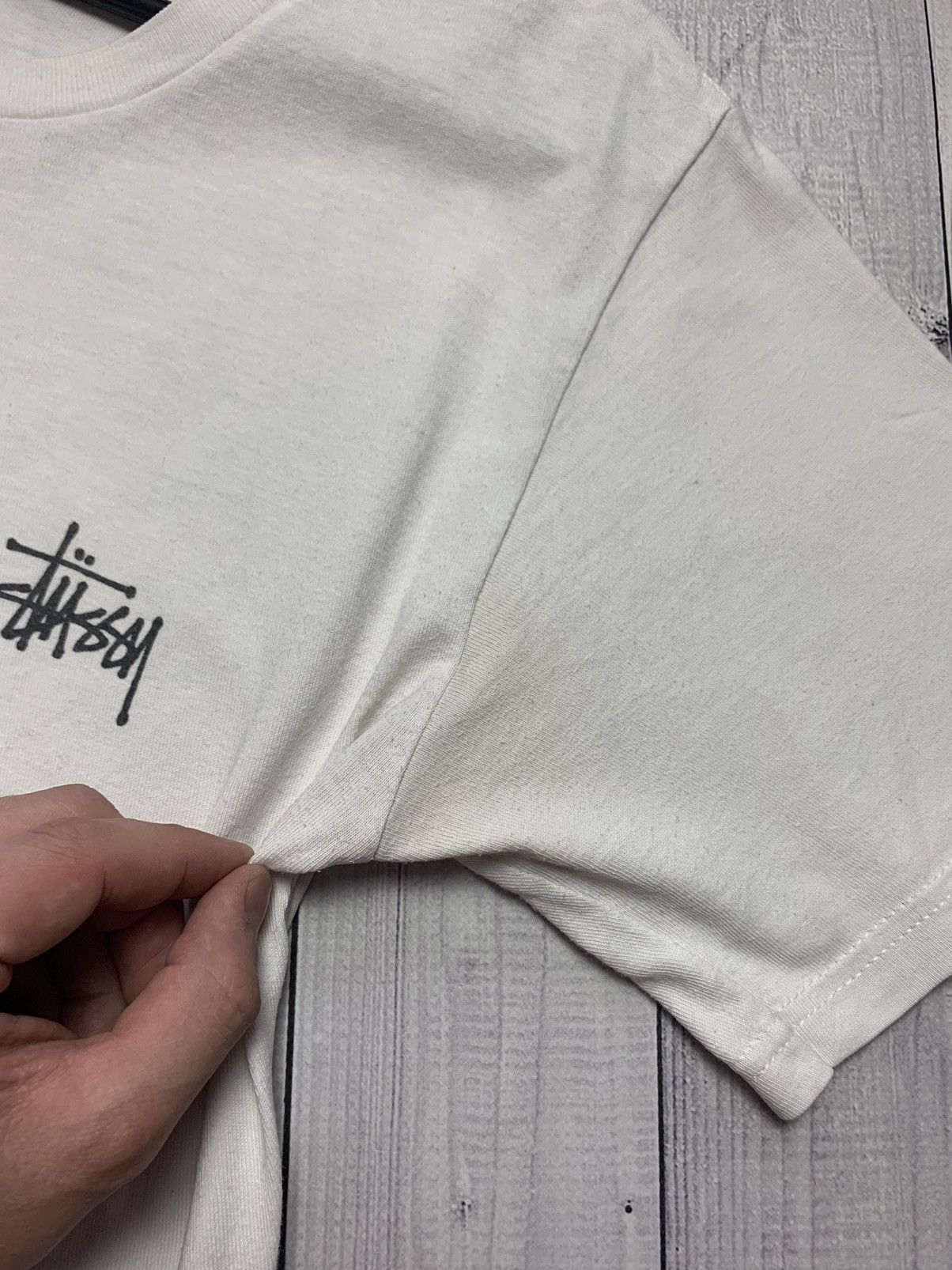 Stussy × Vintage Vintage Stussy International tee big logo Ghana Size US S / EU 44-46 / 1 - 6 Thumbnail