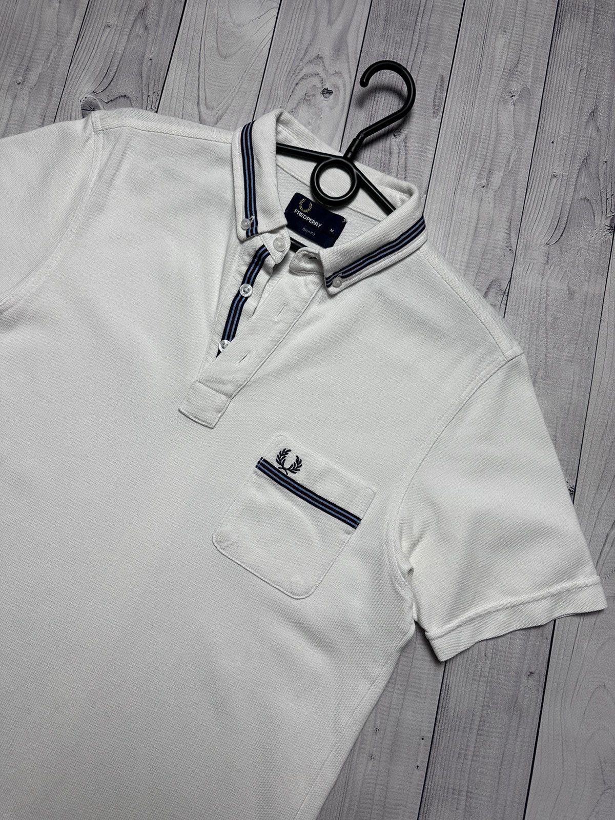 Fred Perry × Vintage Vintage polo Fred Perry size M logo Size US M / EU 48-50 / 2 - 2 Thumbnail
