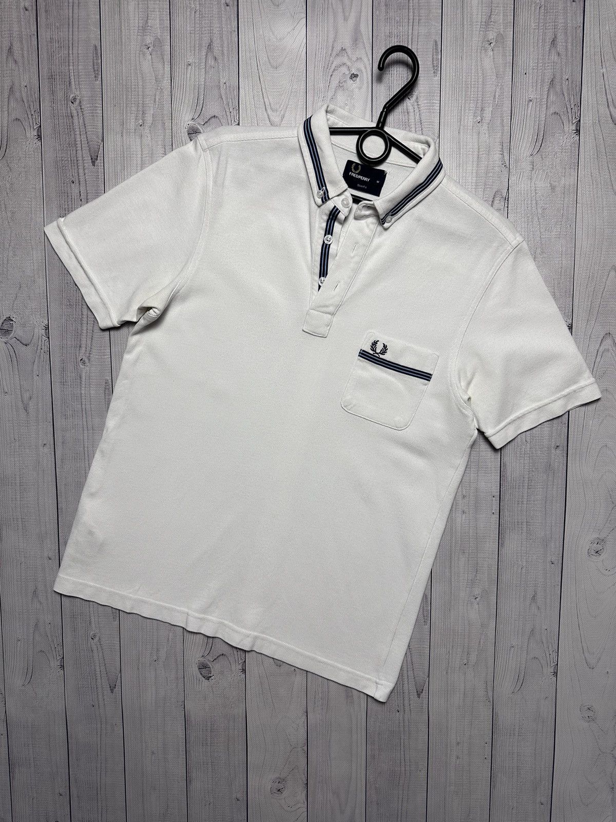 Fred Perry × Vintage Vintage polo Fred Perry size M logo Size US M / EU 48-50 / 2 - 1 Thumbnail