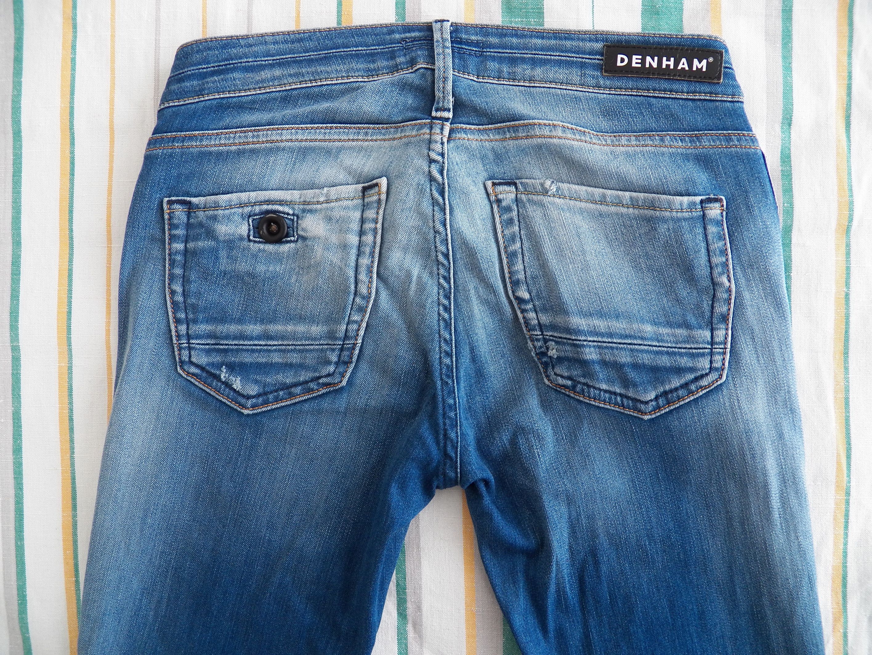 DENHAM Denham Skinny Jeans W27 L34 Sioux Click Blue Aged Denim Size 27" / US 4 / IT 40 - 5 Thumbnail