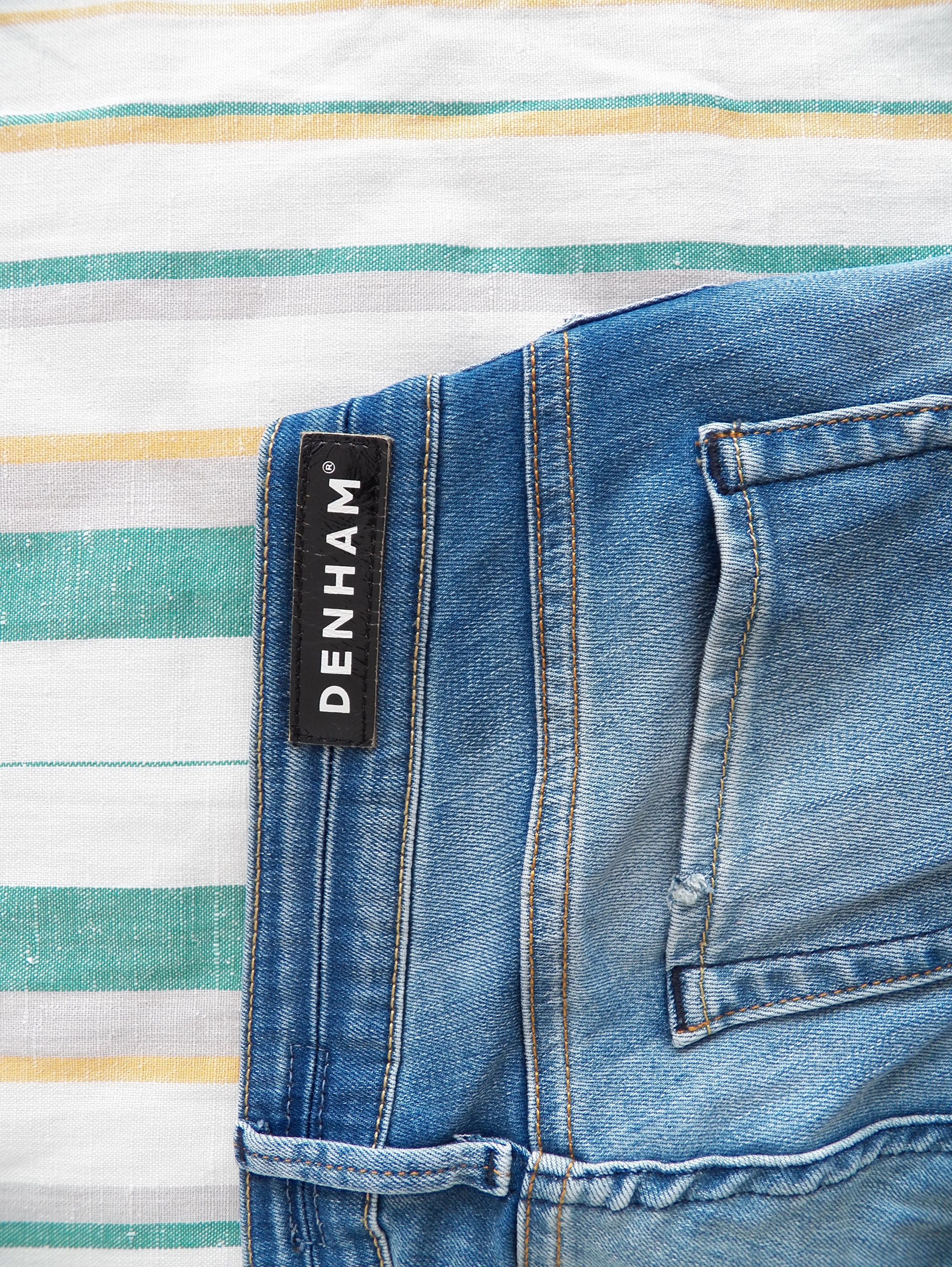 DENHAM Denham Skinny Jeans W27 L34 Sioux Click Blue Aged Denim Size 27" / US 4 / IT 40 - 6 Thumbnail