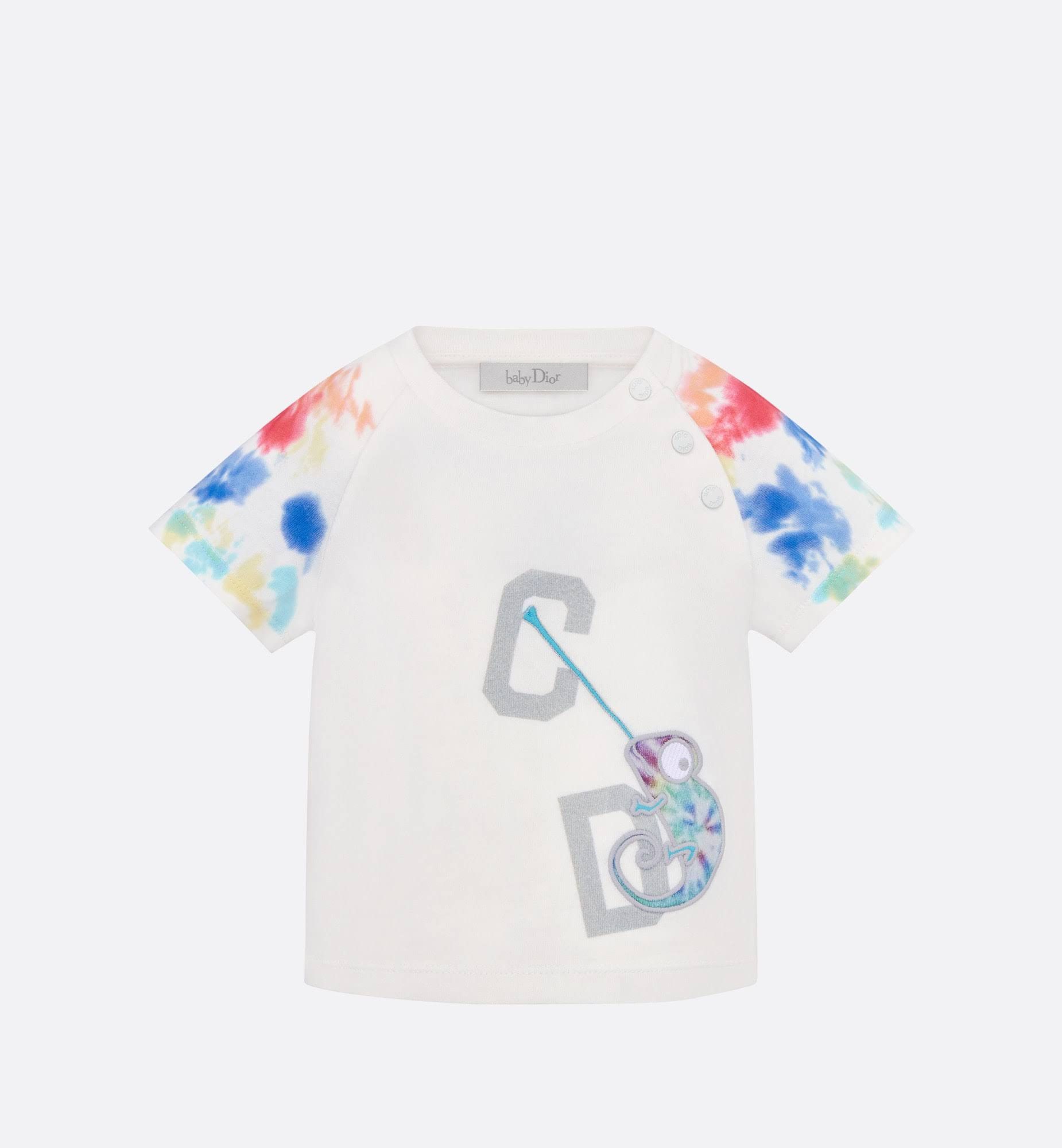 image of Dior O1W1Db10723 Baby T-Shirt In Multicolor, Men's (Size Medium)