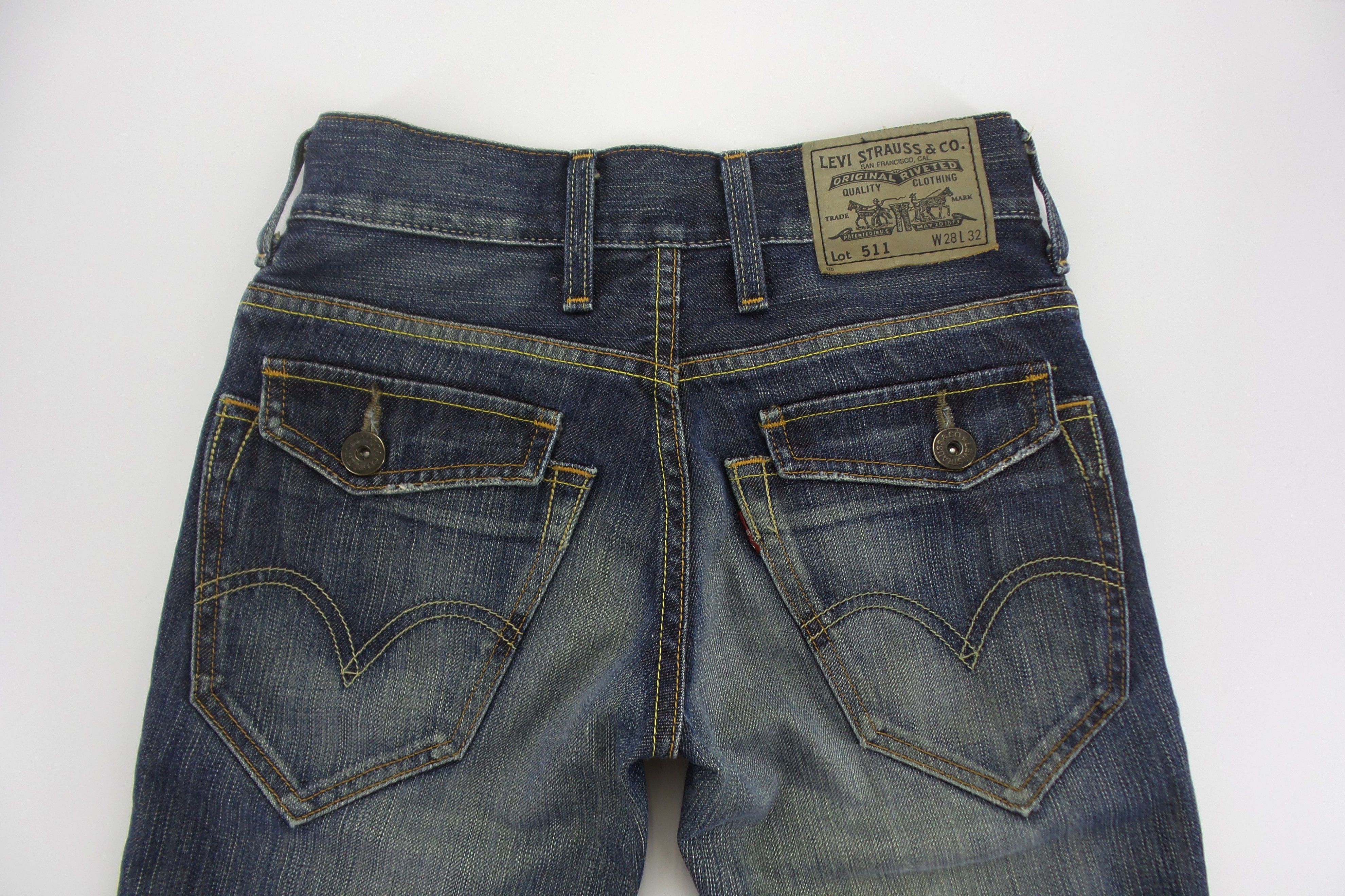 Levi's Levi's 511 Slim Stonewashed Jeans W28xL39.5 Size US 28 / EU 44 - 8 Thumbnail