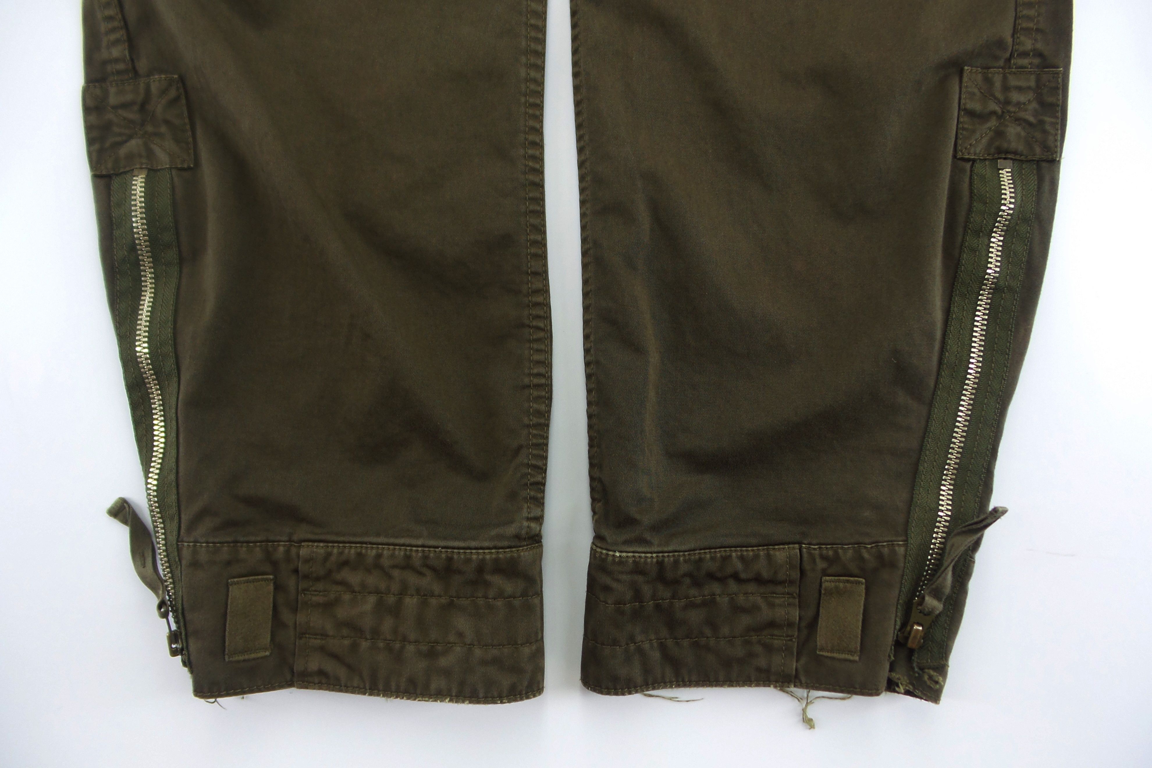 Japanese Brand Purple & Yellow Tactical Cargo Pants W33xL41.5 Size US 33 - 5 Thumbnail