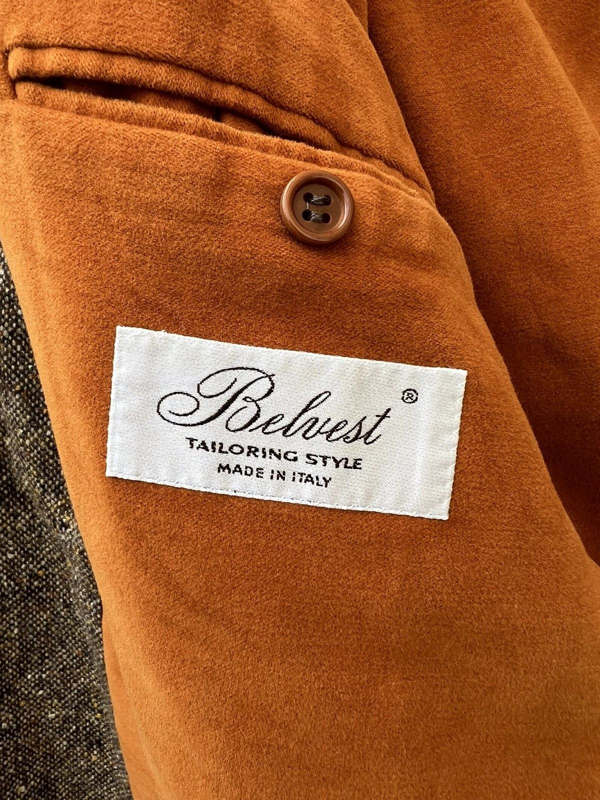 Belvest Belvest Made in Italy G534 DOUBLEJACKET Coat Jacket Size US L / EU 52-54 / 3 - 19 Thumbnail