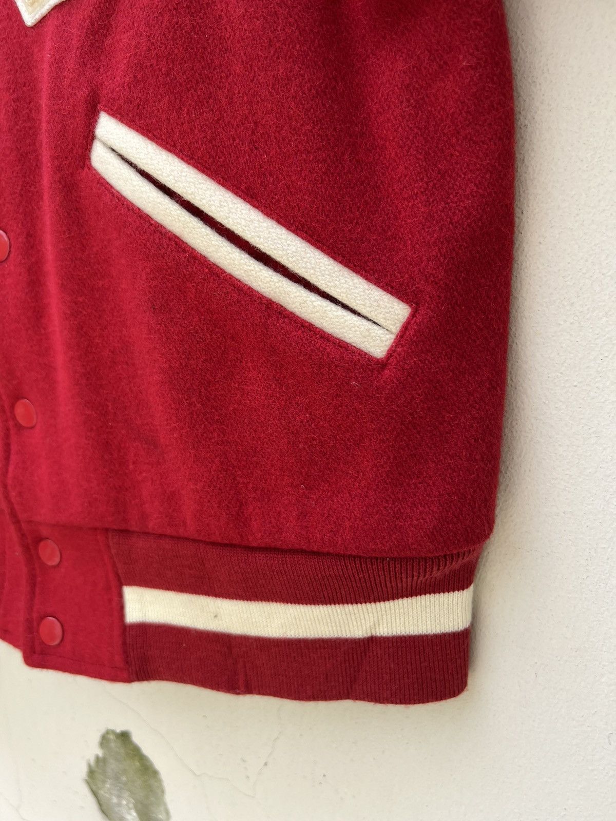 Vintage 2000s Converse All Stars Wool Varsity Jacket Bomber