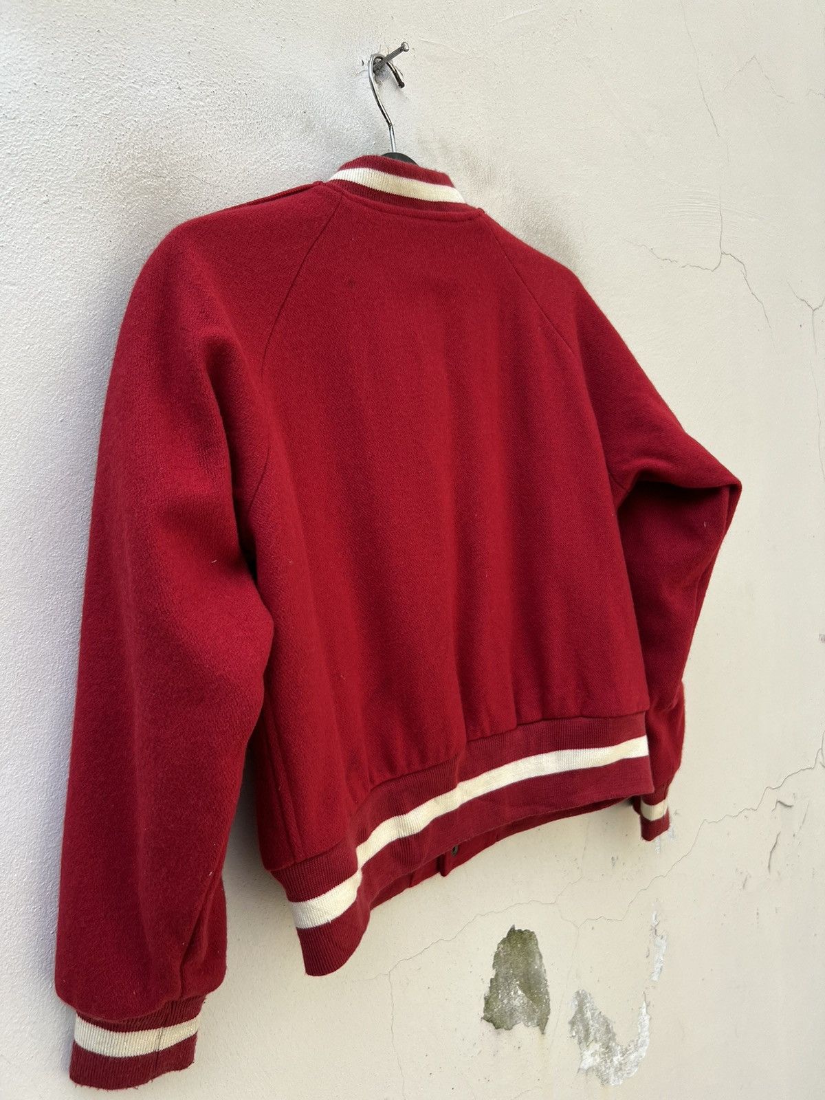 Vintage 2000s Converse All Stars Wool Varsity Jacket Bomber