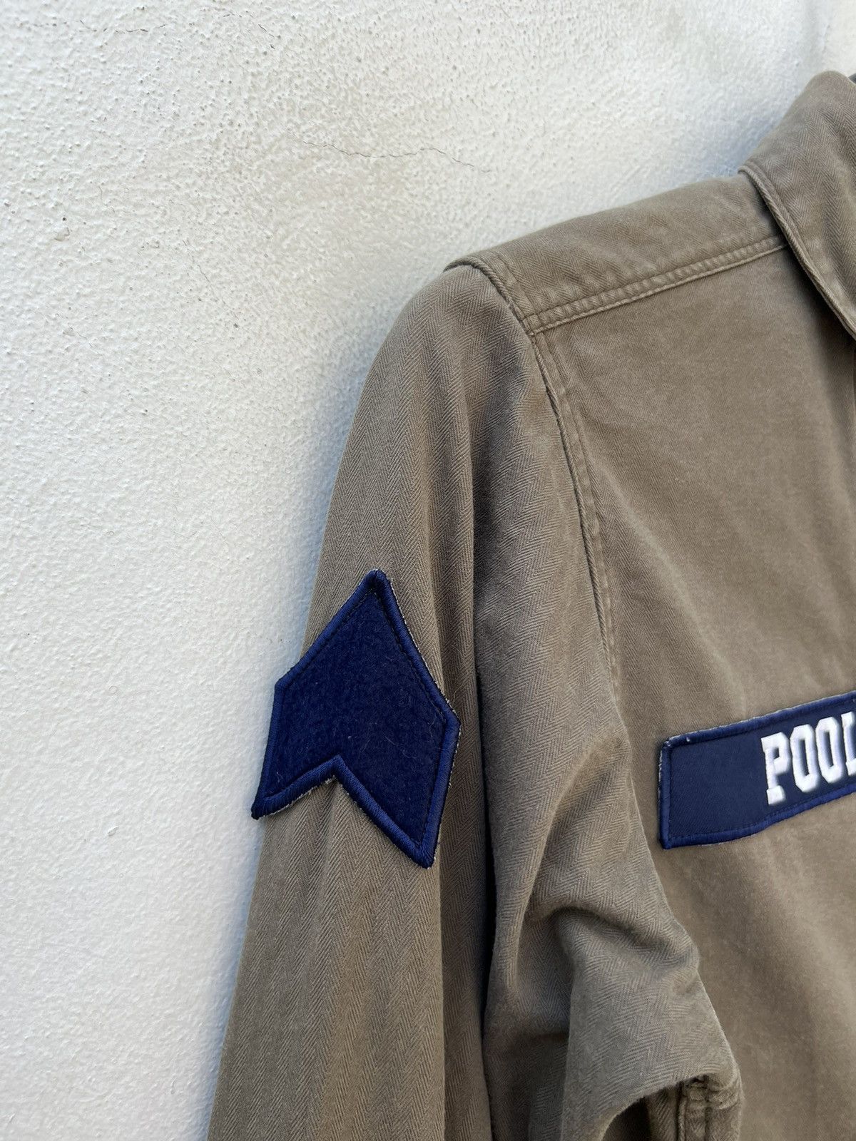 the POOL aoyama The Pool Aoyama Sun Fade OG Military Officer Button Shirt Size US S / EU 44-46 / 1 - 12 Thumbnail