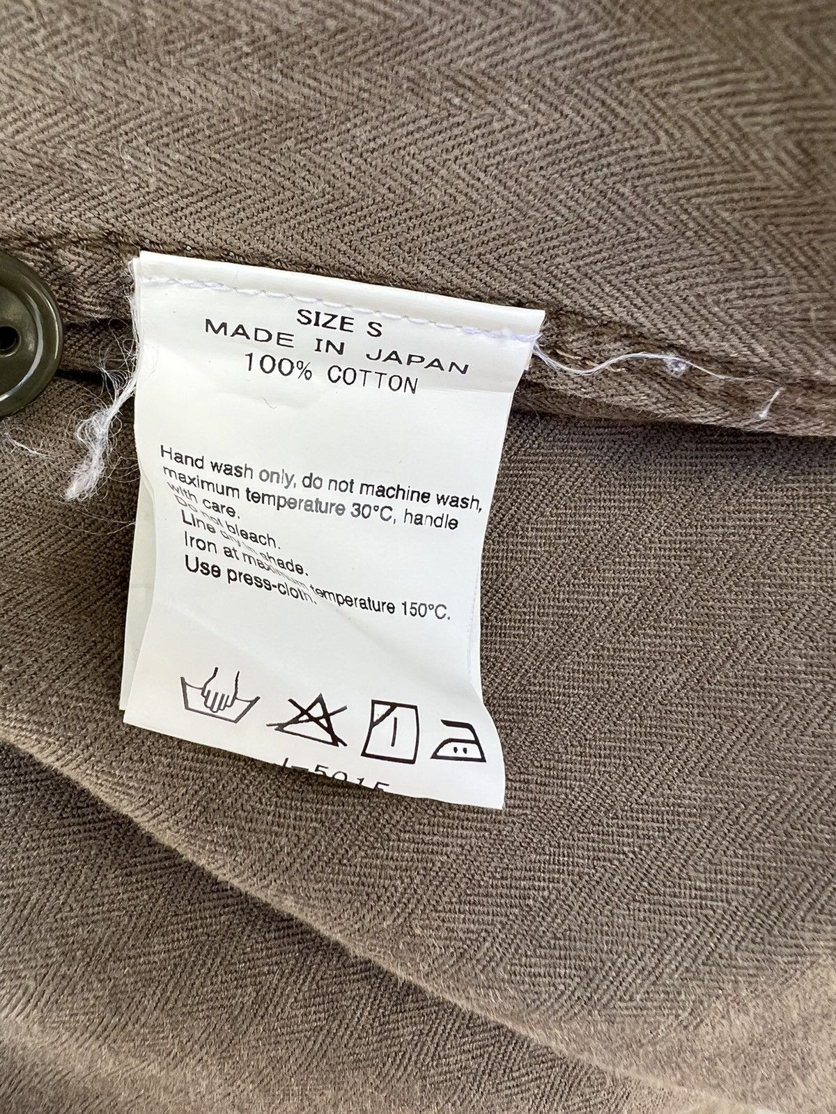the POOL aoyama The Pool Aoyama Sun Fade OG Military Officer Button Shirt Size US S / EU 44-46 / 1 - 23 Thumbnail
