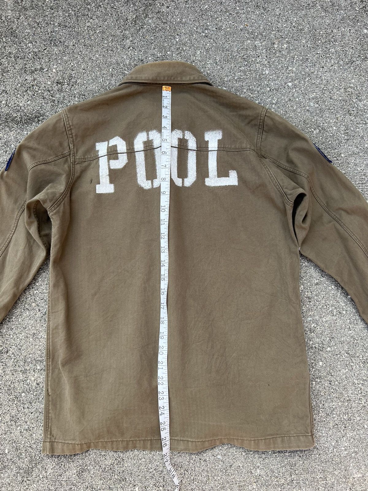 the POOL aoyama The Pool Aoyama Sun Fade OG Military Officer Button Shirt Size US S / EU 44-46 / 1 - 5 Thumbnail