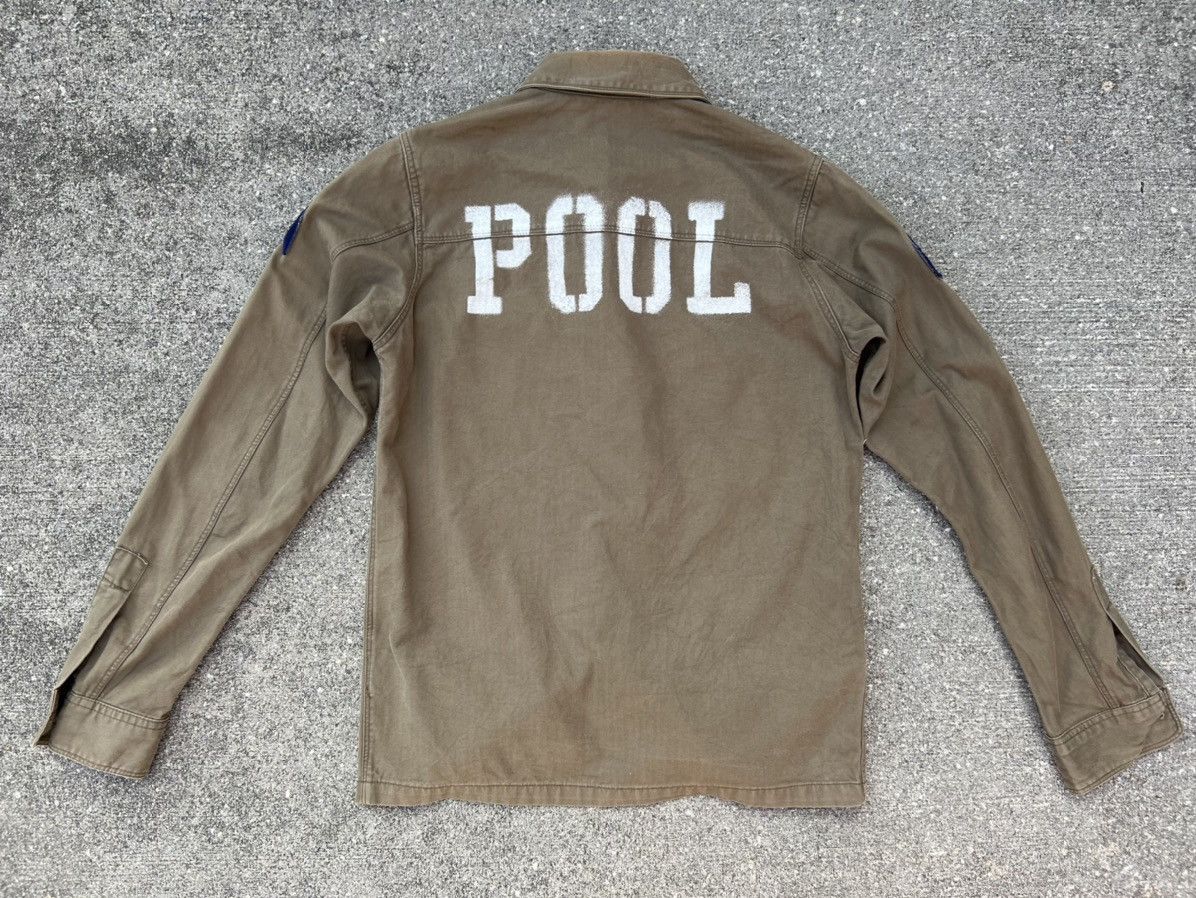 the POOL aoyama The Pool Aoyama Sun Fade OG Military Officer Button Shirt Size US S / EU 44-46 / 1 - 4 Thumbnail