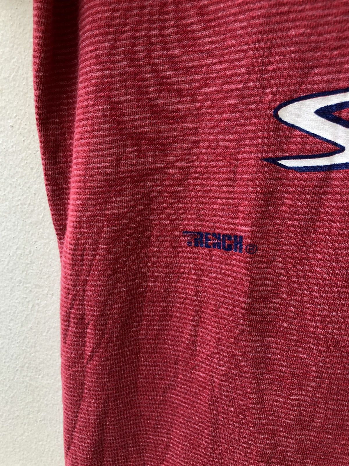 NFL Vintage 90s NFL Bulldogs Fresno State Narrow Striped t shirt Size US M / EU 48-50 / 2 - 8 Thumbnail