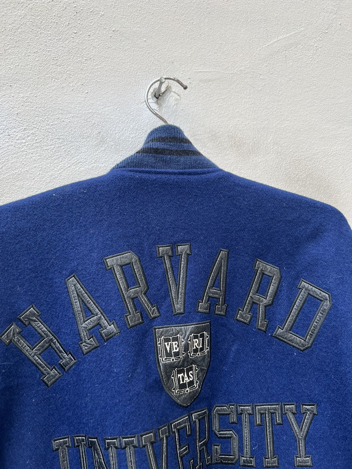 Vintage 90s 2000s HARVARD University Spell Out Varsity Jacket Size US M / EU 48-50 / 2 - 2 Thumbnail