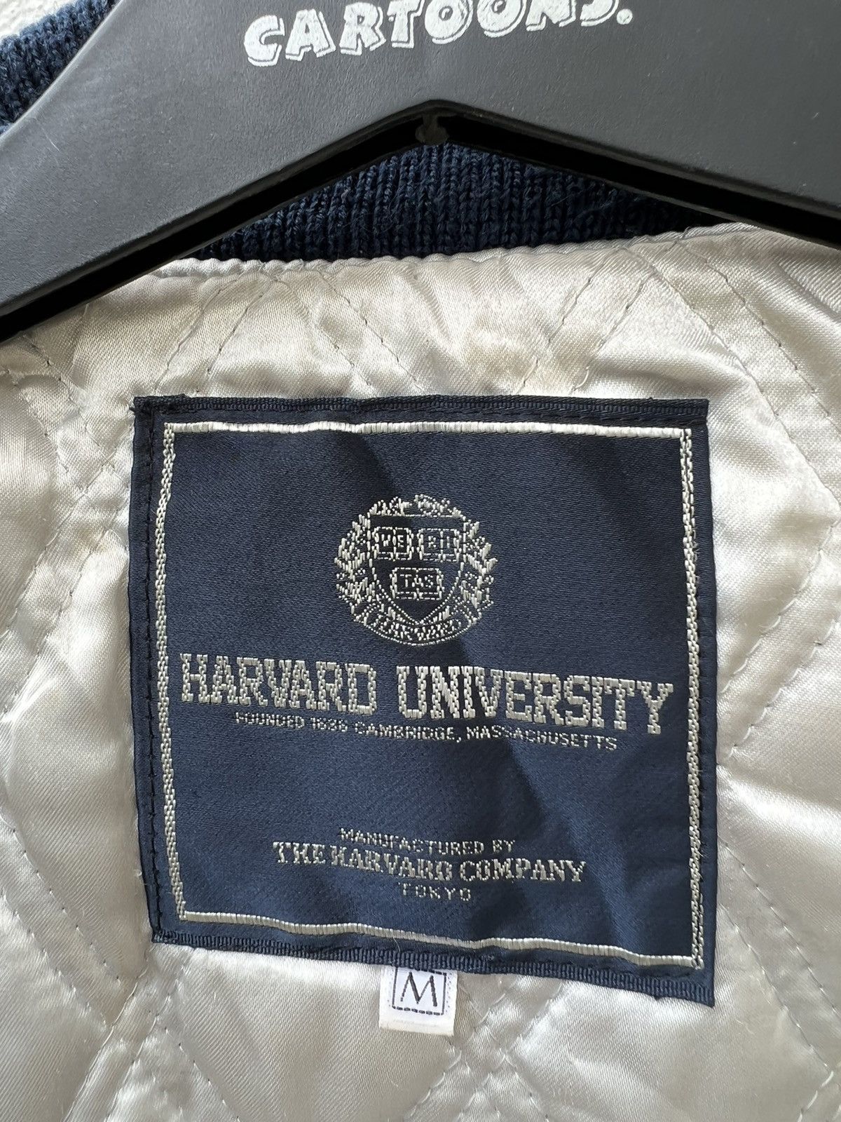 Vintage 90s 2000s HARVARD University Spell Out Varsity Jacket Size US M / EU 48-50 / 2 - 20 Thumbnail