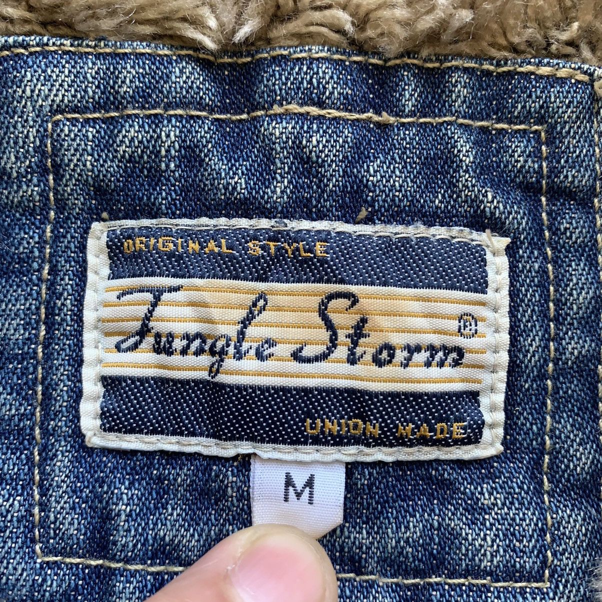Other Jungle Storm fur inside vintage denim jacket Size US M / EU 48-50 / 2 - 13 Thumbnail