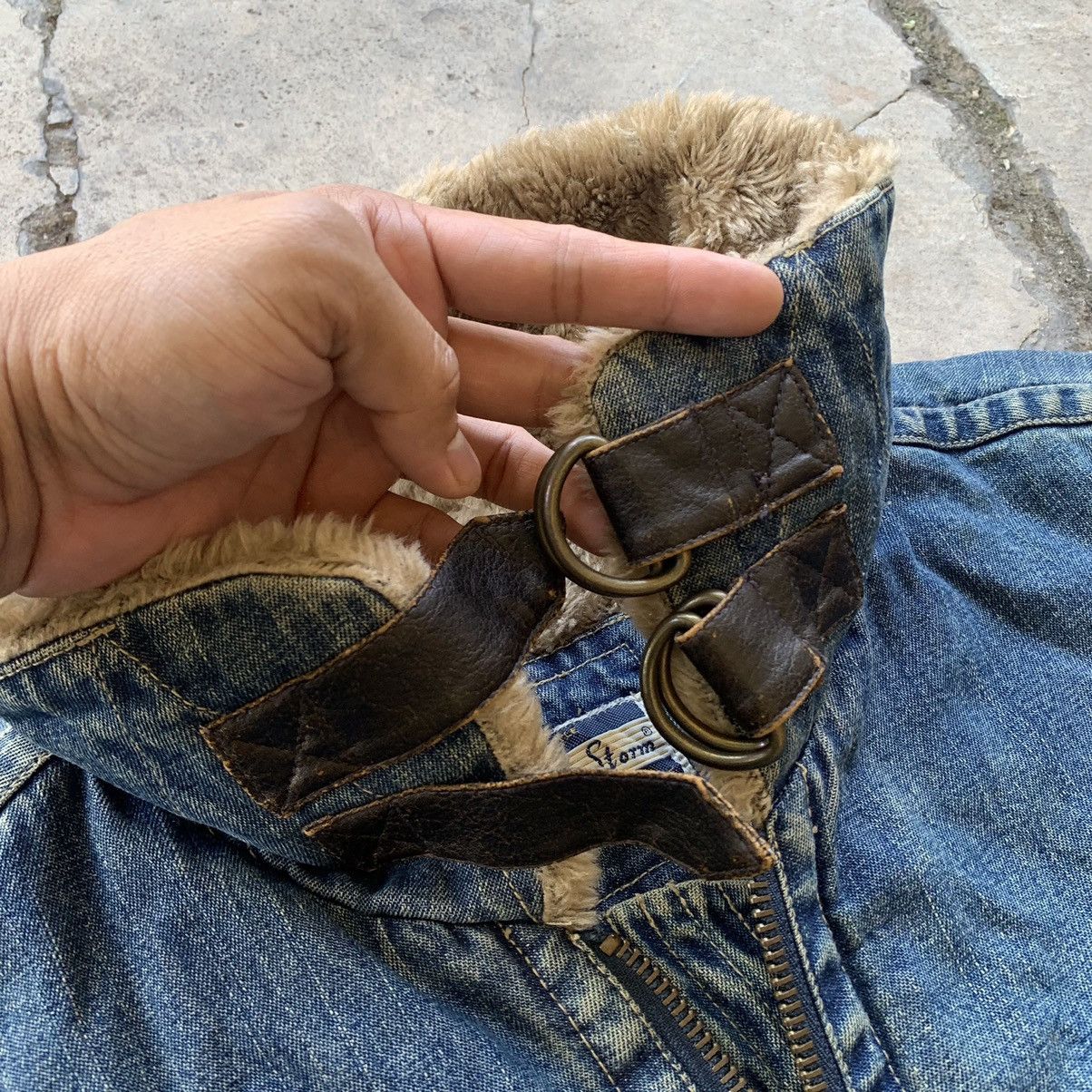 Other Jungle Storm fur inside vintage denim jacket Size US M / EU 48-50 / 2 - 14 Thumbnail