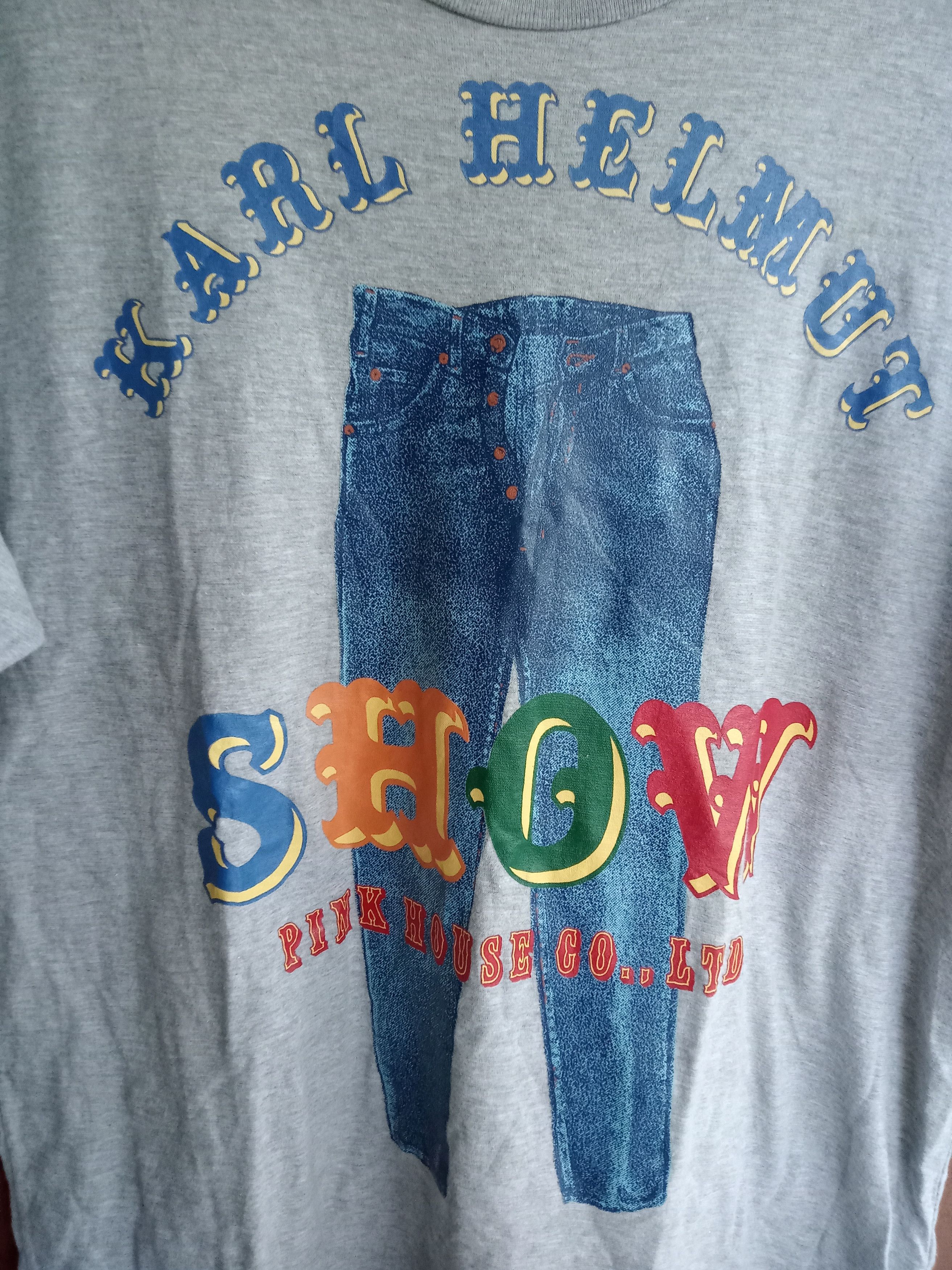 Karl Helmut Vintage Karl Helmut X Pink House Tshirt Size US M / EU 48-50 / 2 - 3 Thumbnail