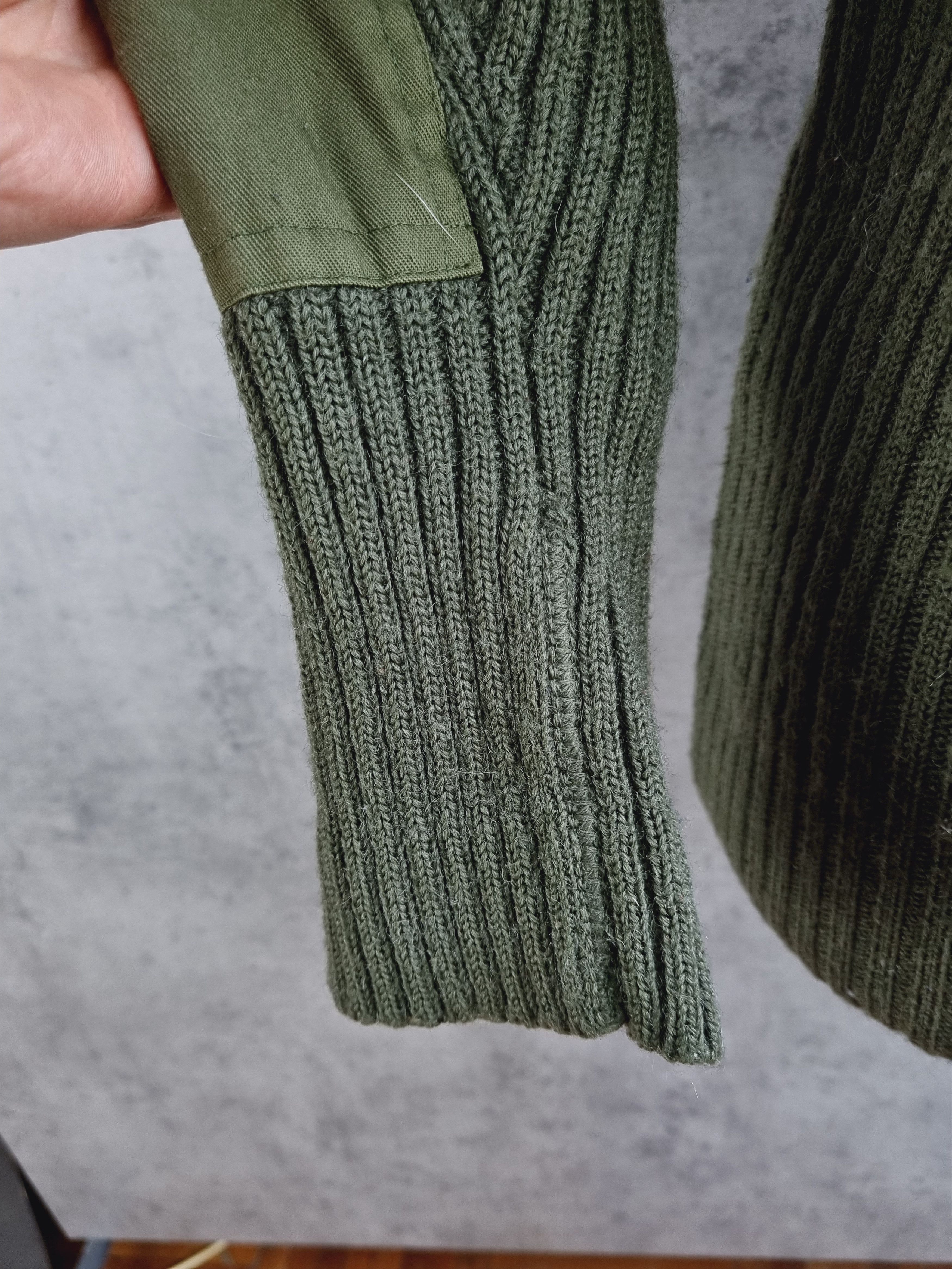 Vintage Army Vintage 80s Military Wool Sweater MARGIELA RAF SIMONS Size US M / EU 48-50 / 2 - 12 Thumbnail