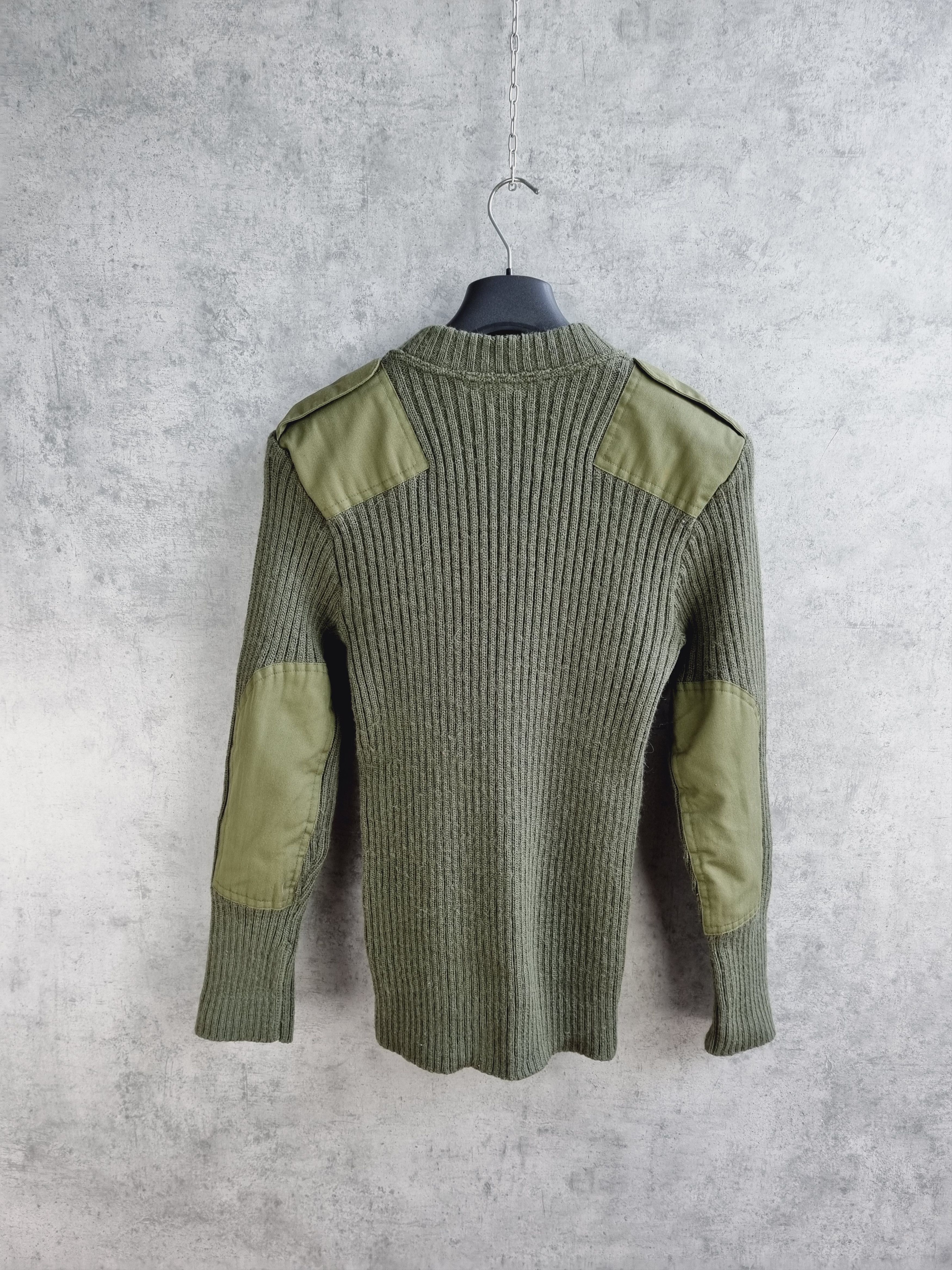 Vintage Army Vintage 80s Military Wool Sweater MARGIELA RAF SIMONS Size US M / EU 48-50 / 2 - 1 Thumbnail