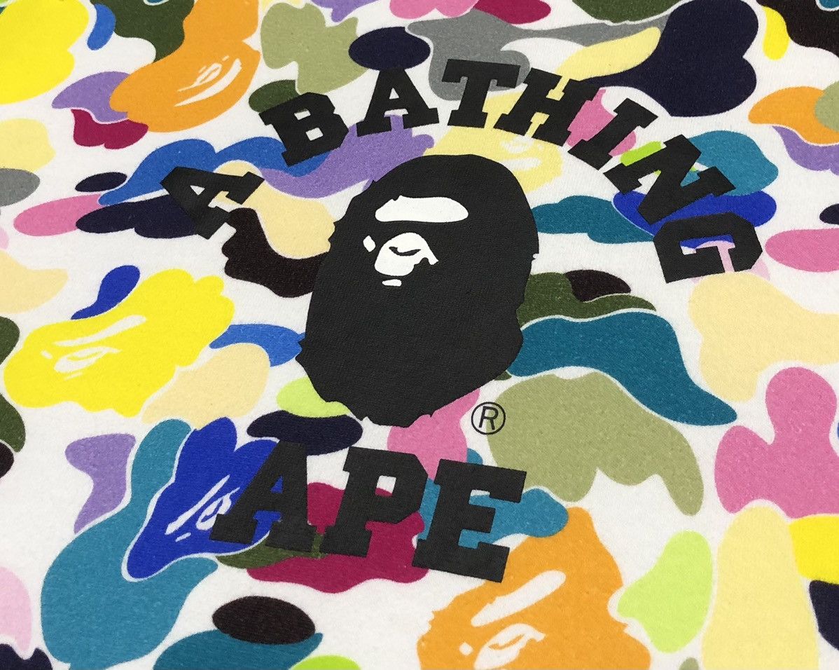 Bape Multi Camo College Pullover Hoodie Size US XL / EU 56 / 4 - 8 Thumbnail