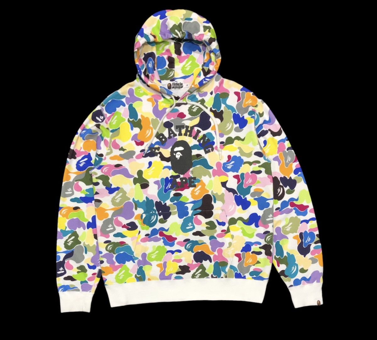 Bape Multi Camo College Pullover Hoodie Size US XL / EU 56 / 4 - 5 Thumbnail
