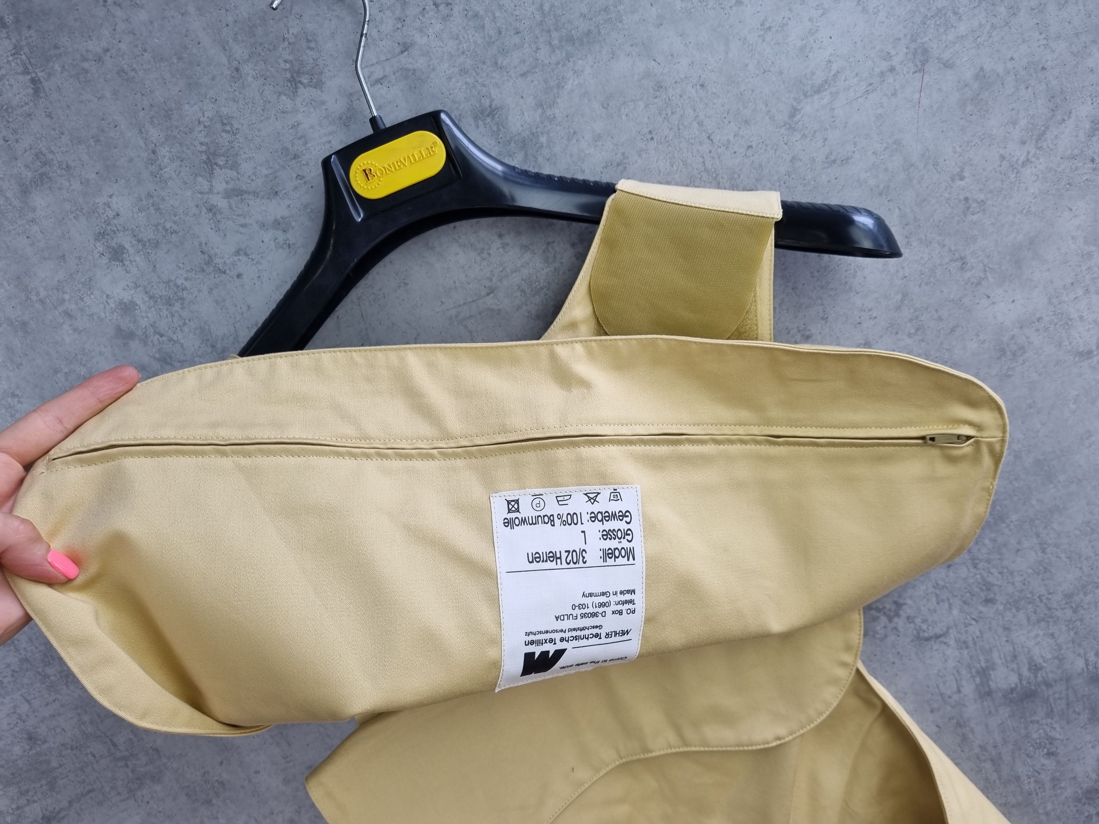 Vintage Bullet Protection Vest made in Germany DONDA Kanye style Size US L / EU 52-54 / 3 - 14 Thumbnail