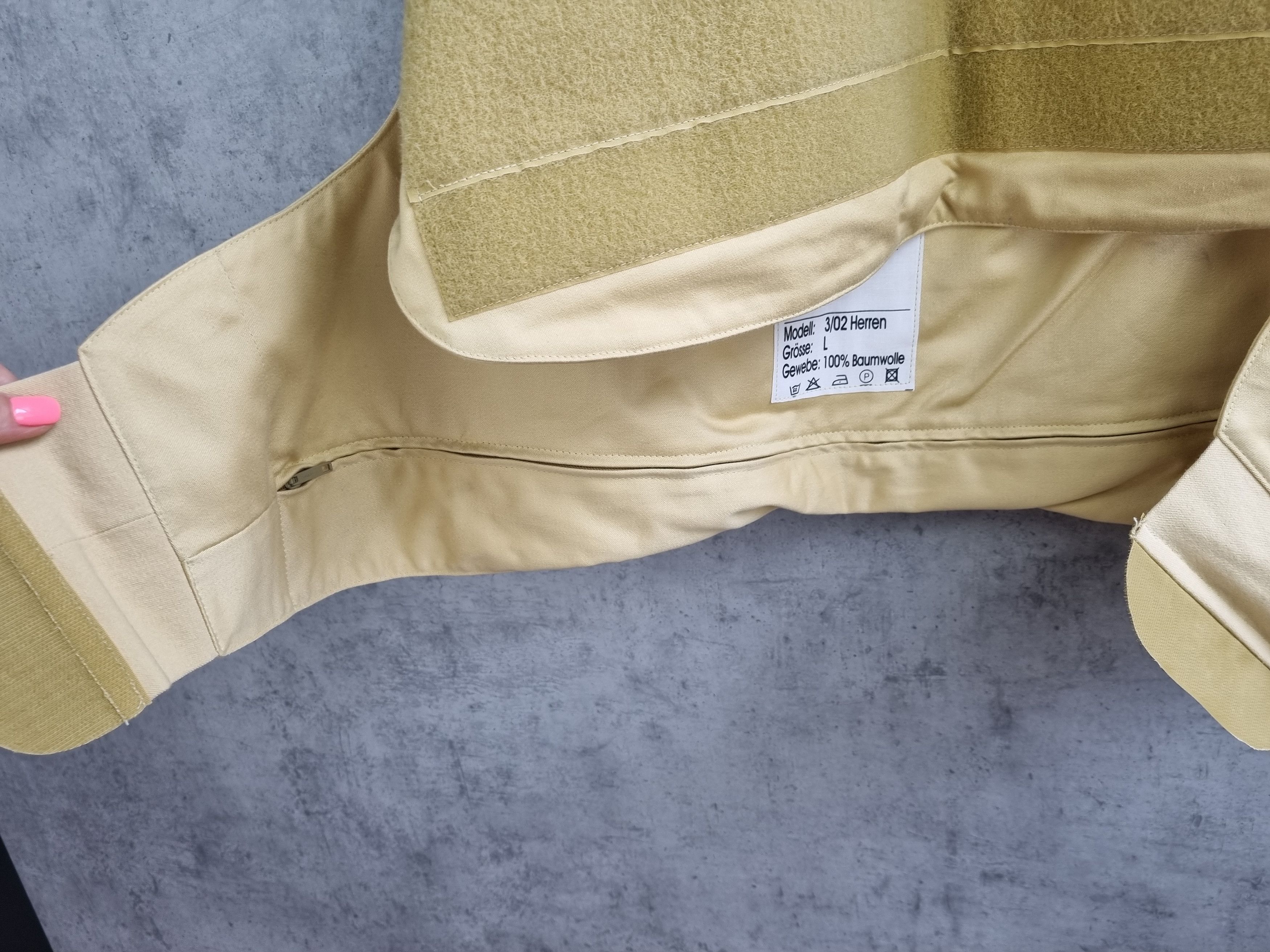 Vintage Bullet Protection Vest made in Germany DONDA Kanye style Size US L / EU 52-54 / 3 - 13 Thumbnail