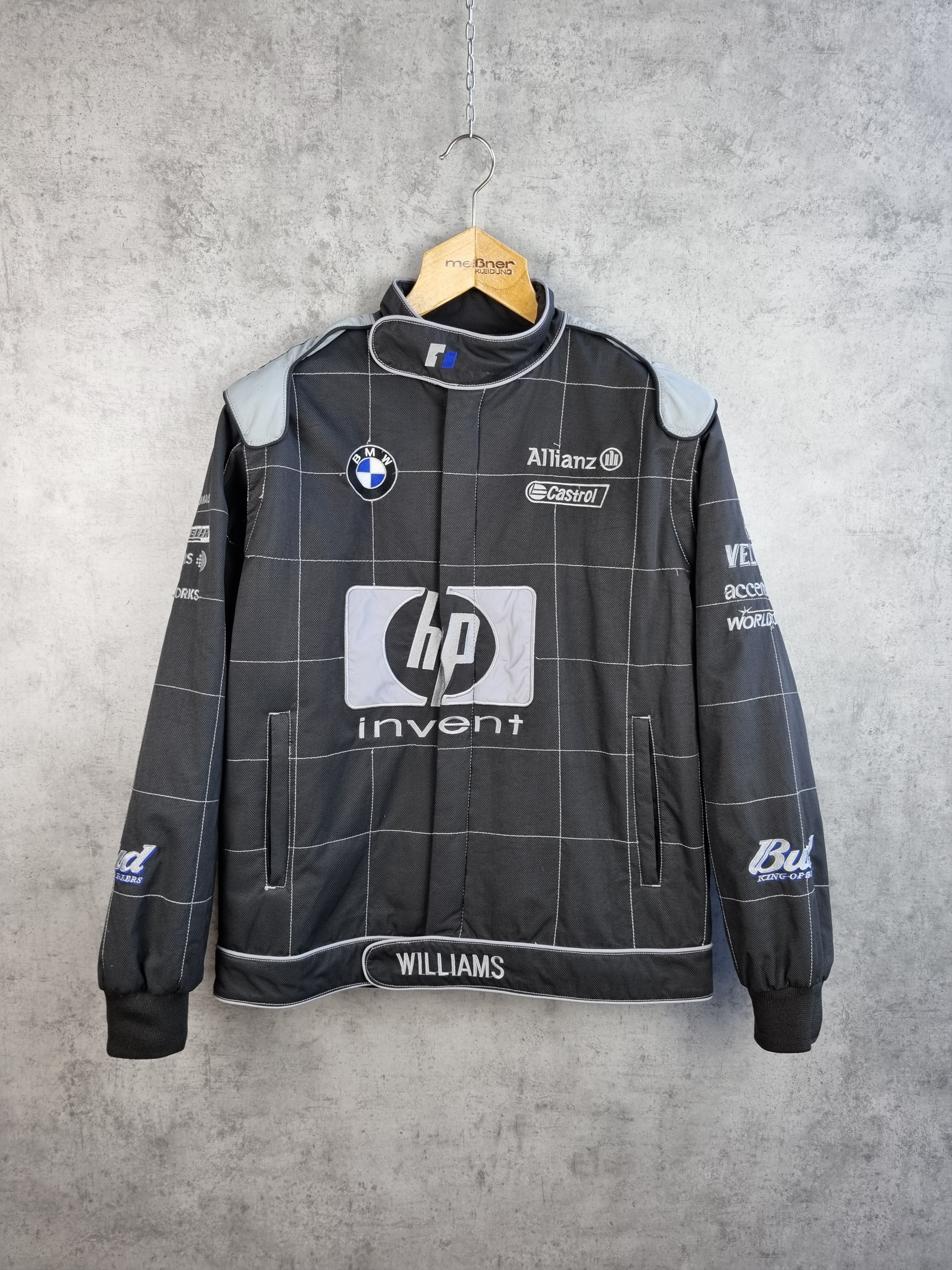 BMW × Formula 1 Rare BMW Williams Hp Team F1 Nascar Jacket Size US M / EU 48-50 / 2 - 1 Thumbnail