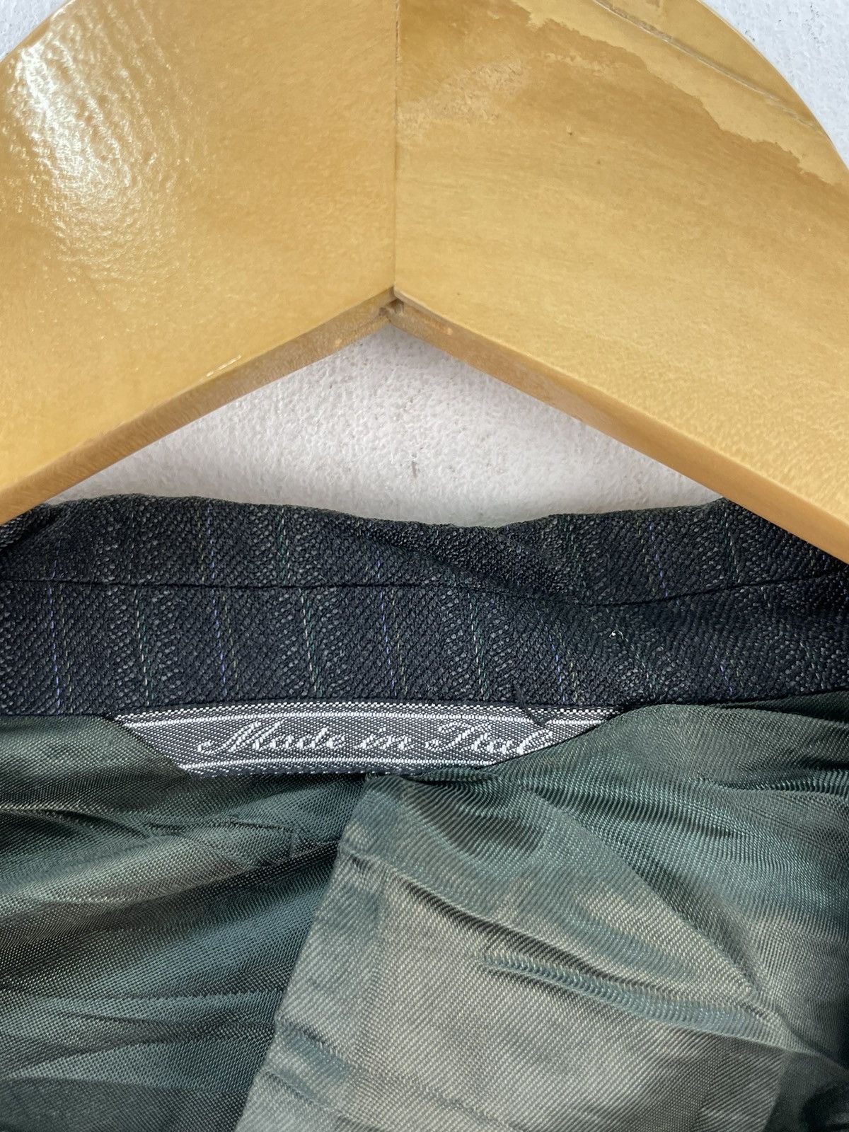 Hiroko Koshino Homme Vintage Hiroko Koshino Blazer Jacket 4 Button Size US L / EU 52-54 / 3 - 3 Thumbnail