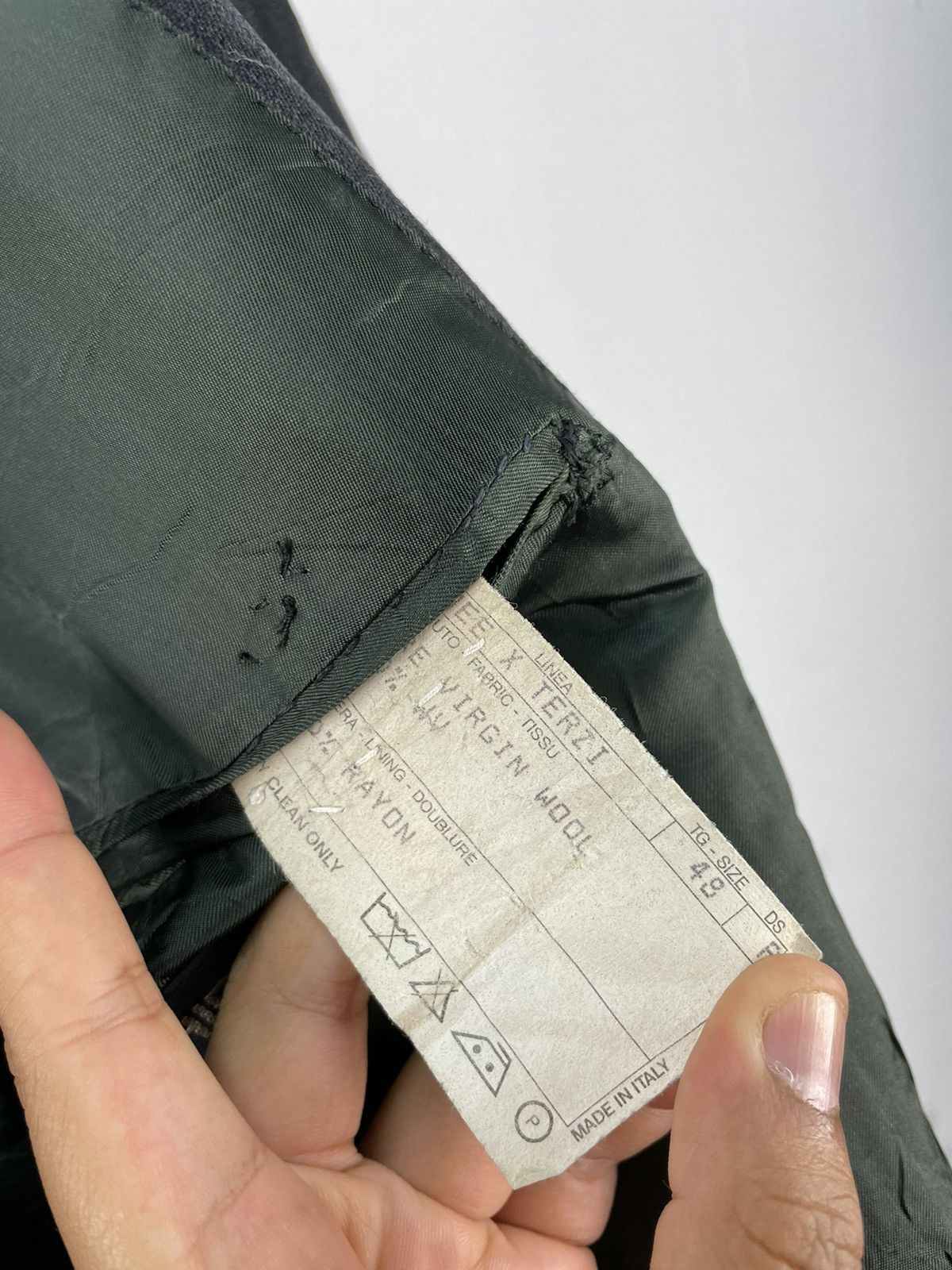 Hiroko Koshino Homme Vintage Hiroko Koshino Blazer Jacket 4 Button Size US L / EU 52-54 / 3 - 6 Thumbnail