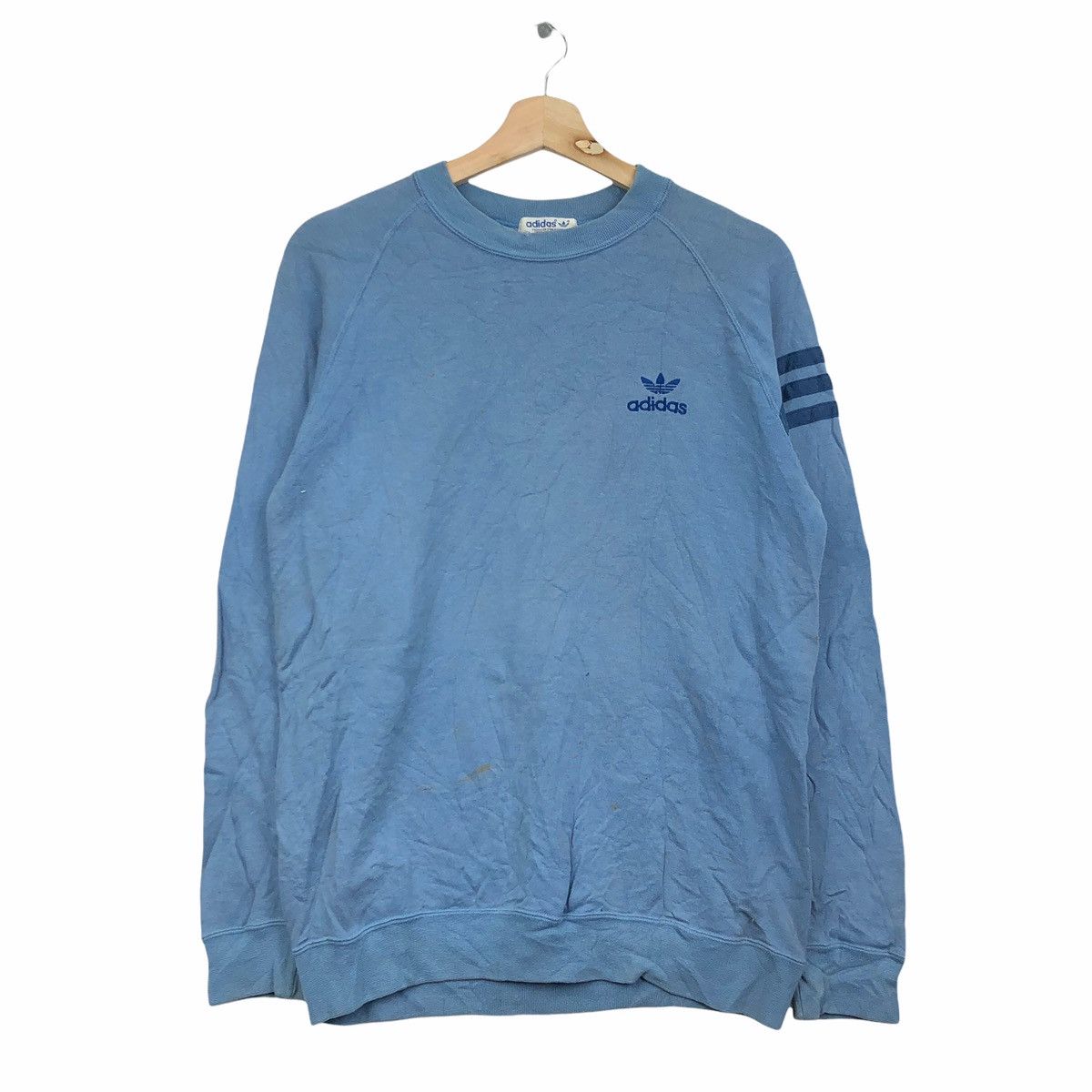 Vintage ADIDAS TREFOIL DESCENTE Stripes Long Sleeves