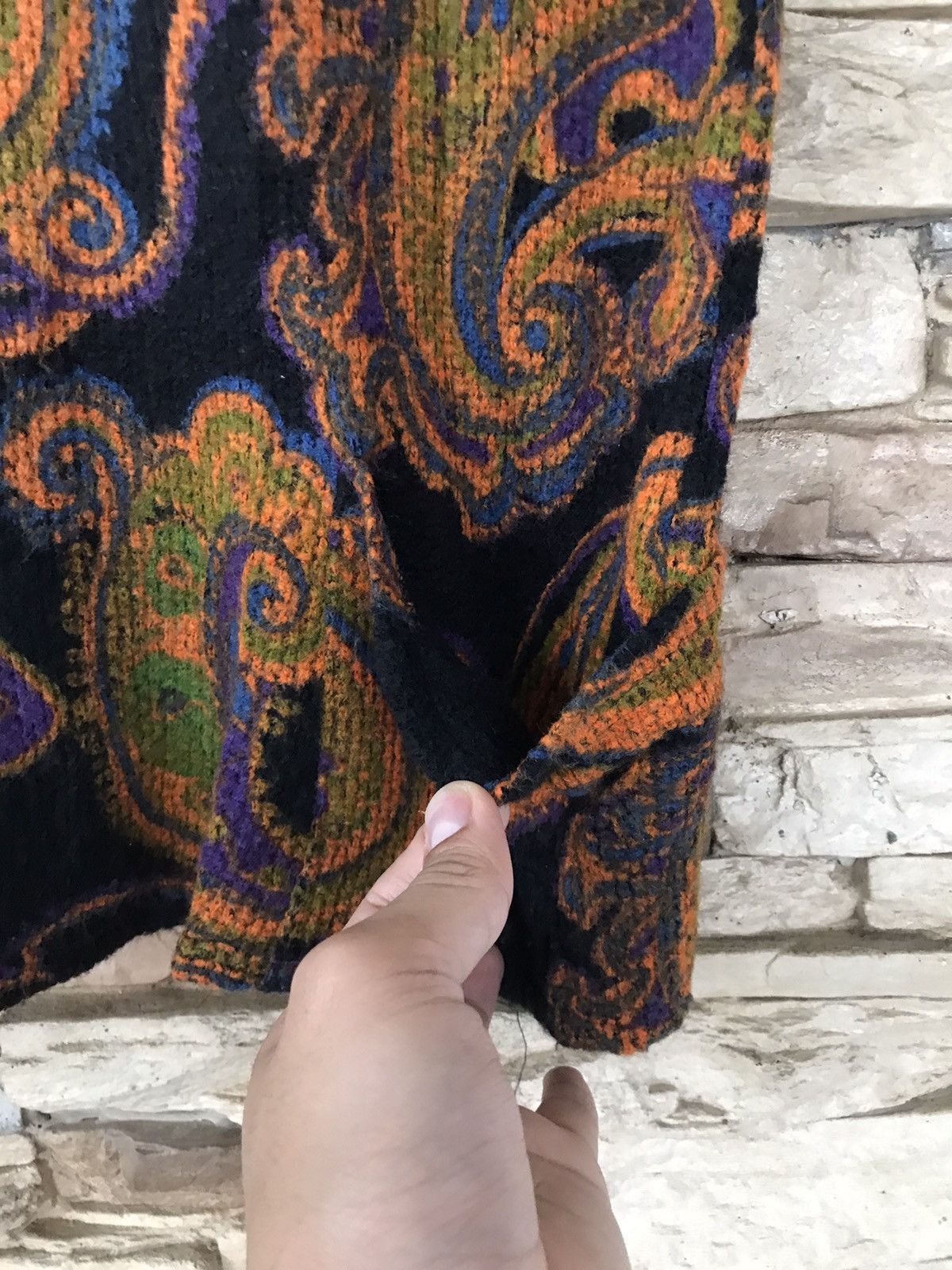 Vintage Vintage Longchamp Short Pocket Knitwear Size M / US 6-8 / IT 42-44 - 8 Thumbnail