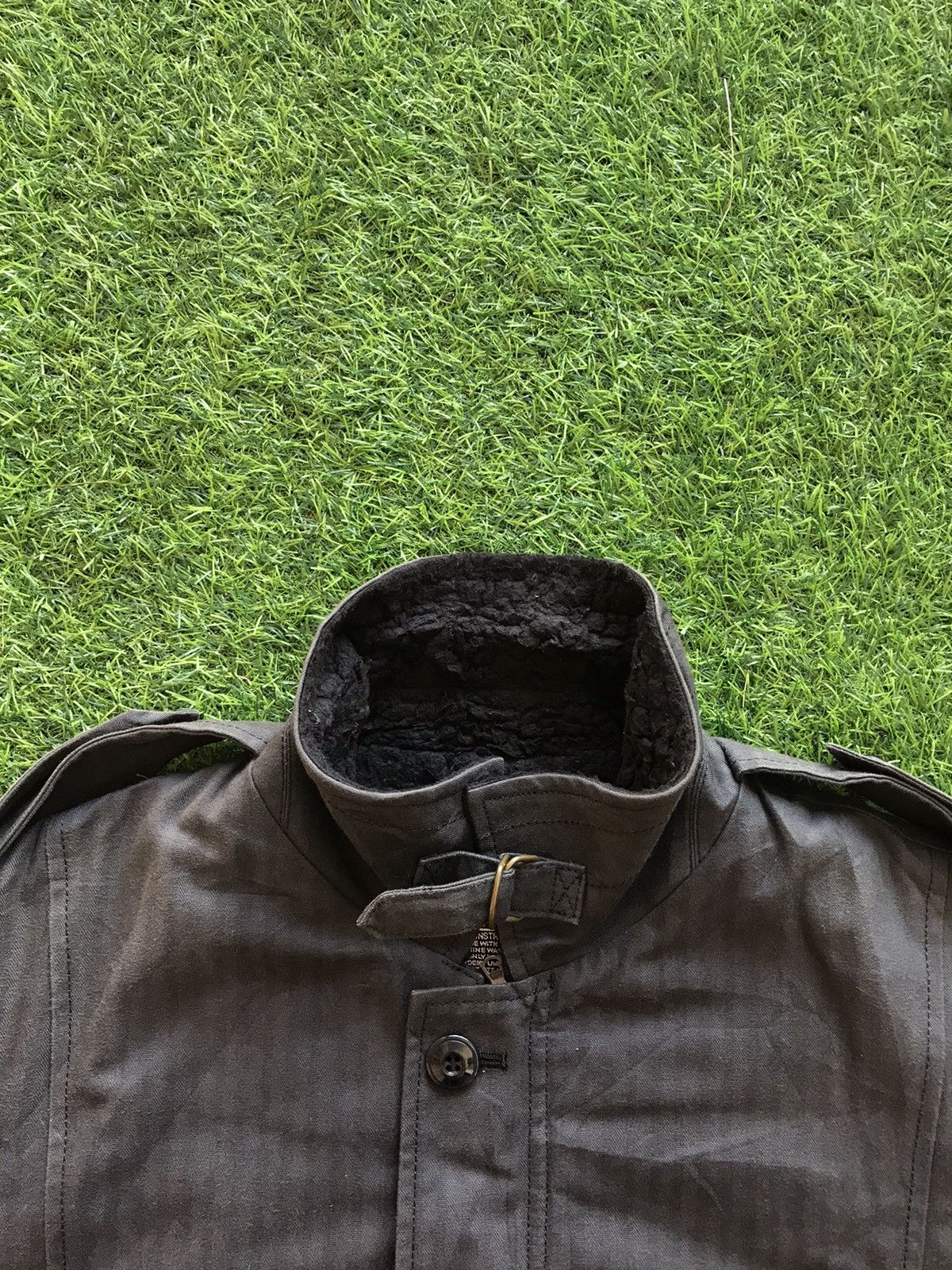 Vintage Vintage Super Rare Mr. Olive Fleece Jacket toyoenterprises Size US L / EU 52-54 / 3 - 12 Thumbnail