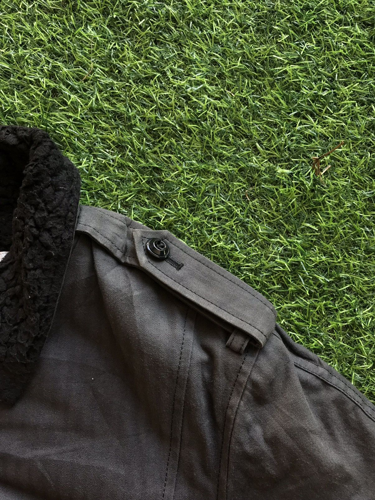 Vintage Vintage Super Rare Mr. Olive Fleece Jacket toyoenterprises Size US L / EU 52-54 / 3 - 5 Thumbnail
