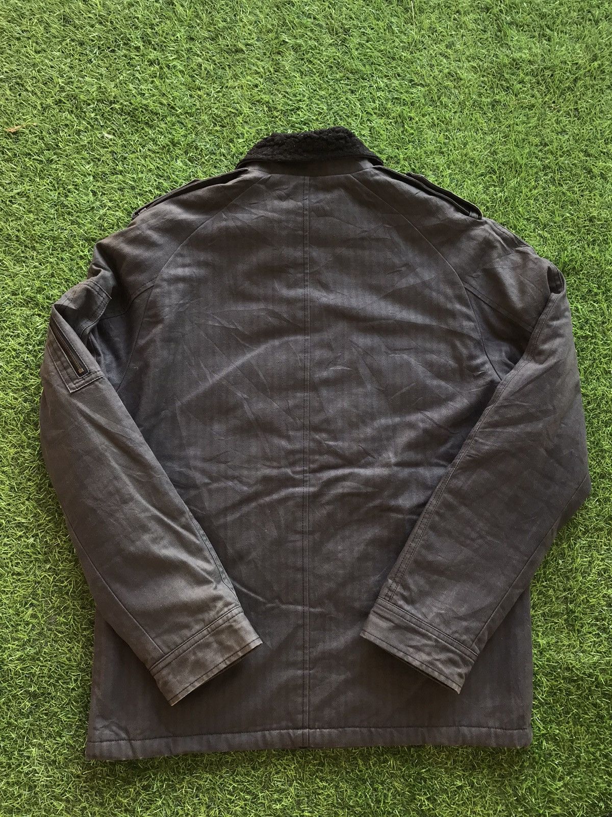 Vintage Vintage Super Rare Mr. Olive Fleece Jacket toyoenterprises Size US L / EU 52-54 / 3 - 13 Thumbnail