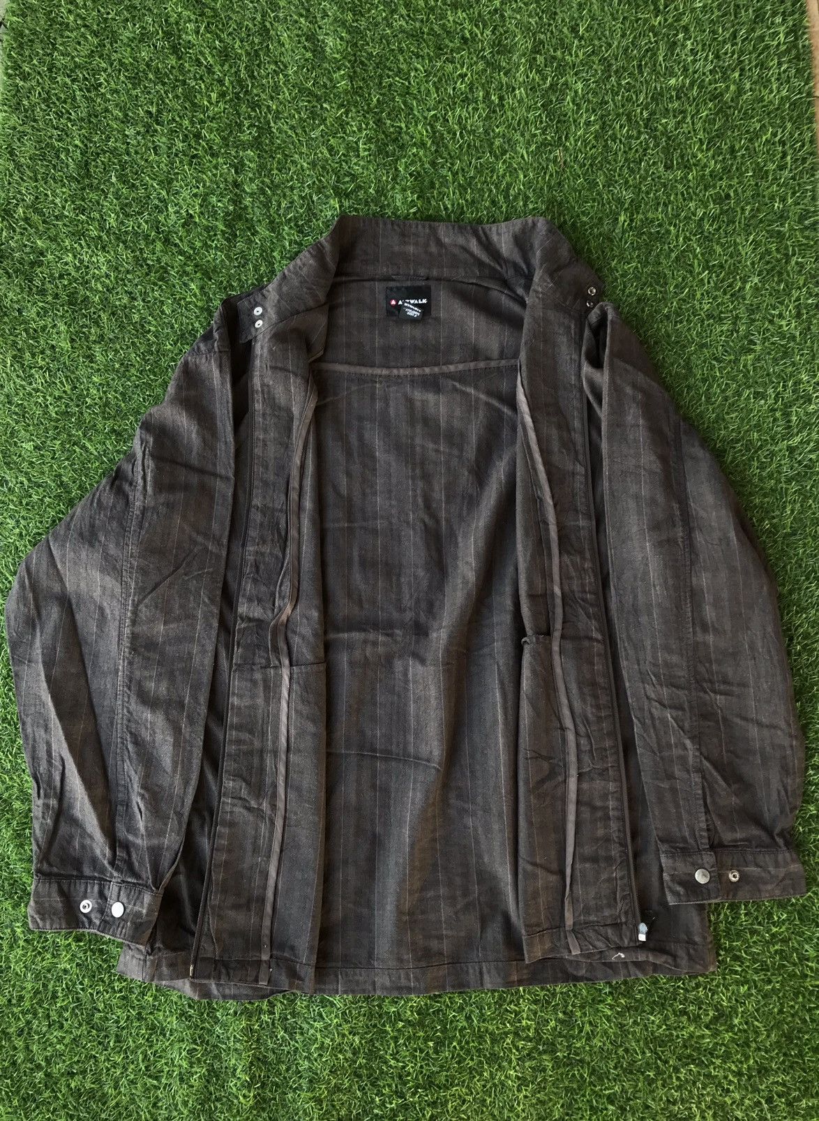 Airwalk Vintage Airwallk Zipper Stripes Jacket Skategang thrasher Size US XXL / EU 58 / 5 - 6 Thumbnail