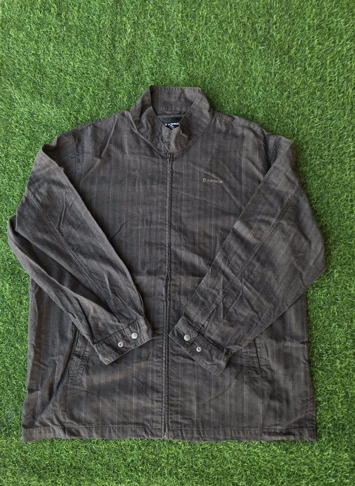 Airwalk Vintage Airwallk Zipper Stripes Jacket Skategang thrasher Size US XXL / EU 58 / 5 - 1 Thumbnail
