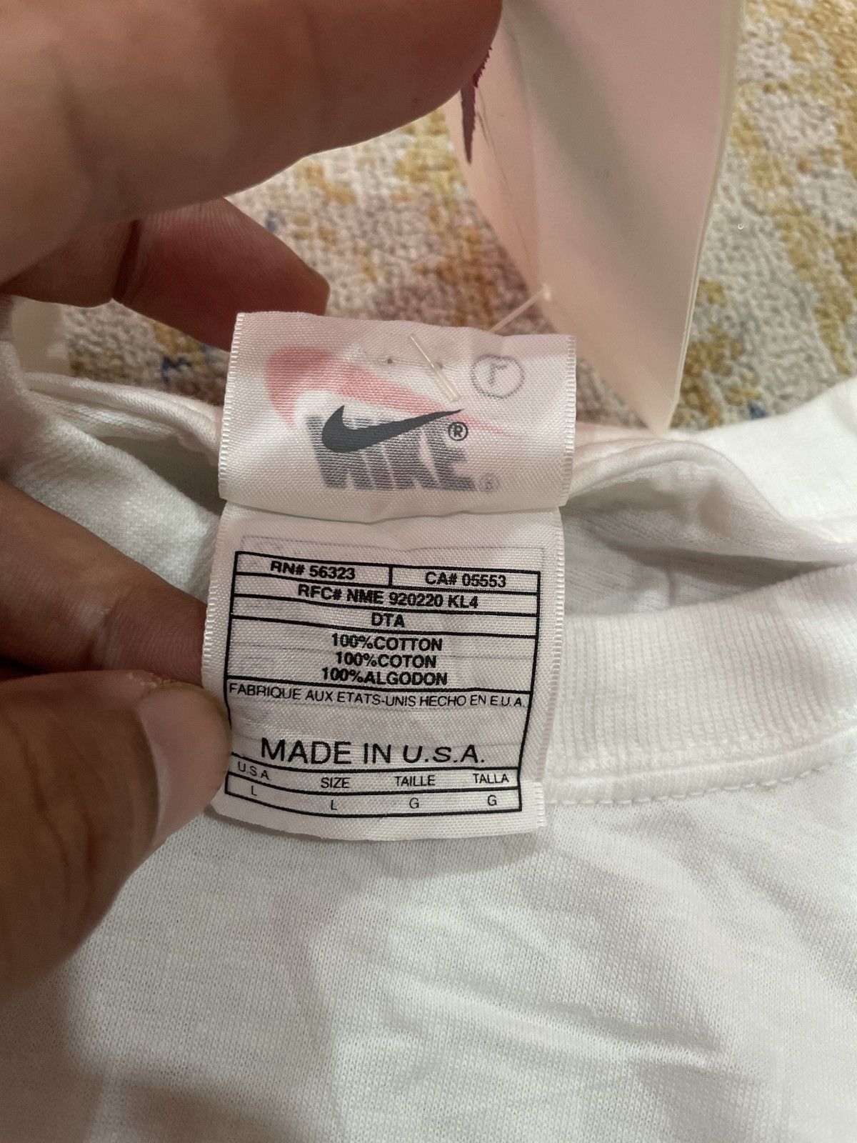 Nike × Vintage Nike USA Am1 Size US L / EU 52-54 / 3 - 7 Thumbnail