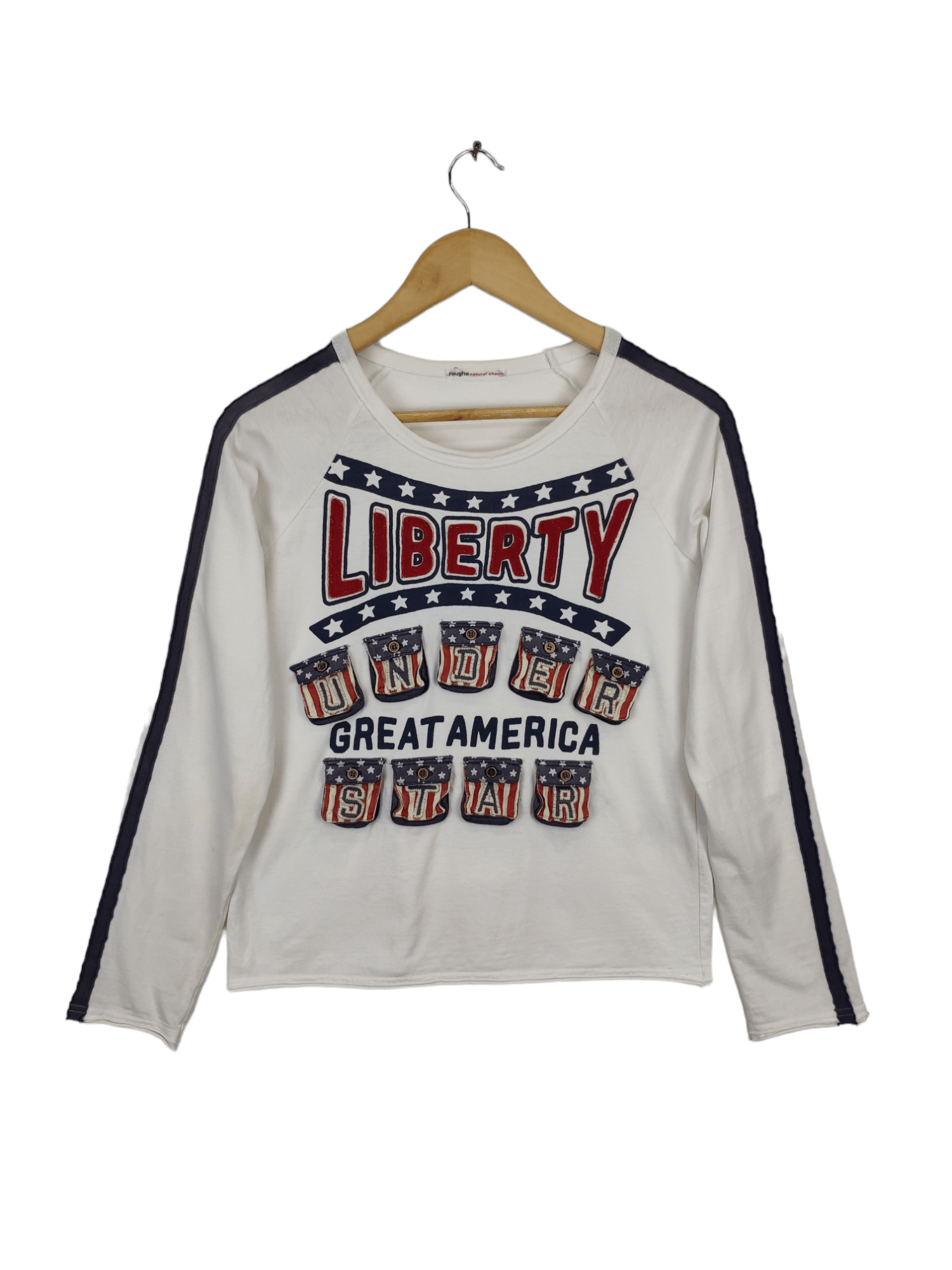 Vintage Vintage Liberty Great America Long Sleeve Shirt Size S / US 4 / IT 40 - 1 Thumbnail